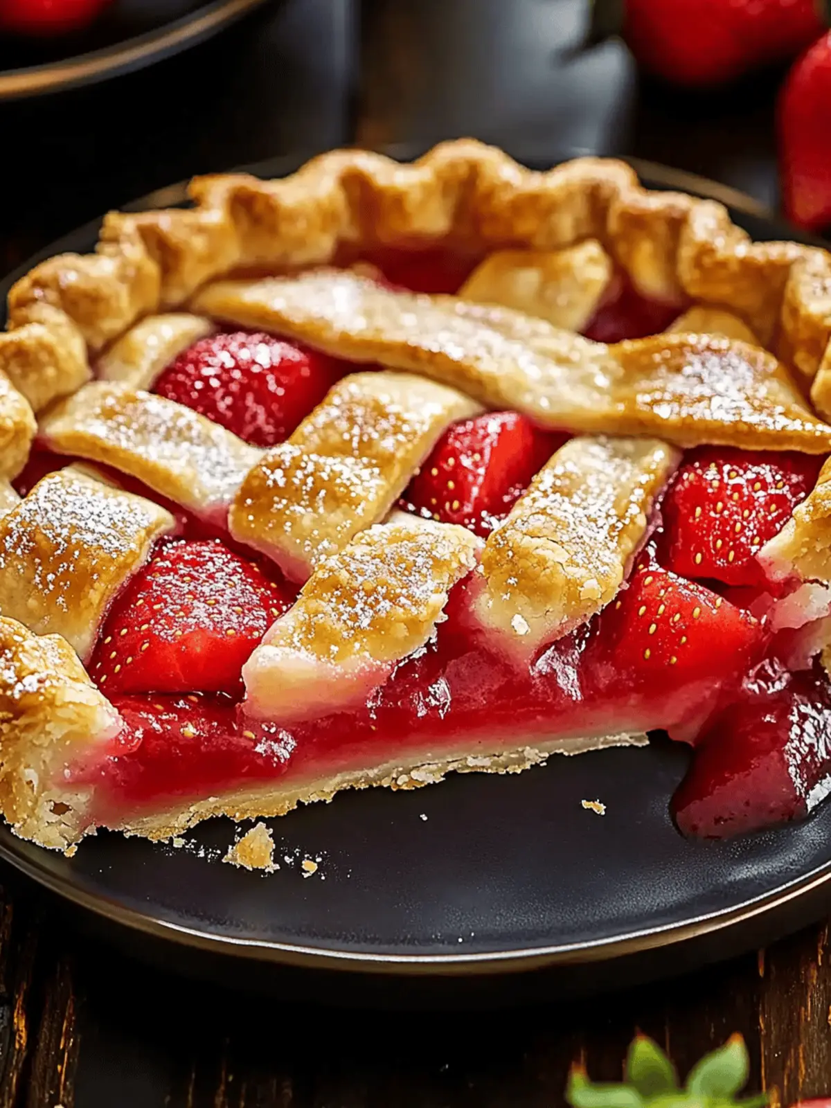 Strawberry Rhubarb Pie