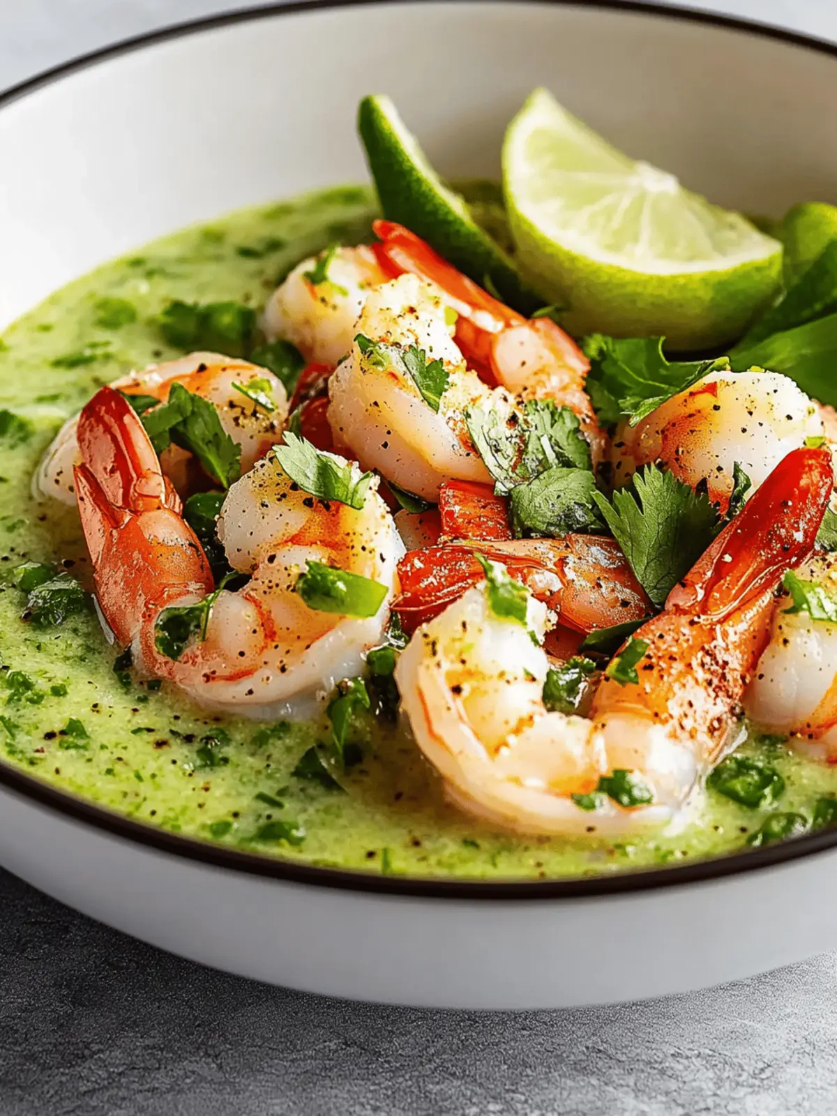 Shrimps in Culichi Salsa