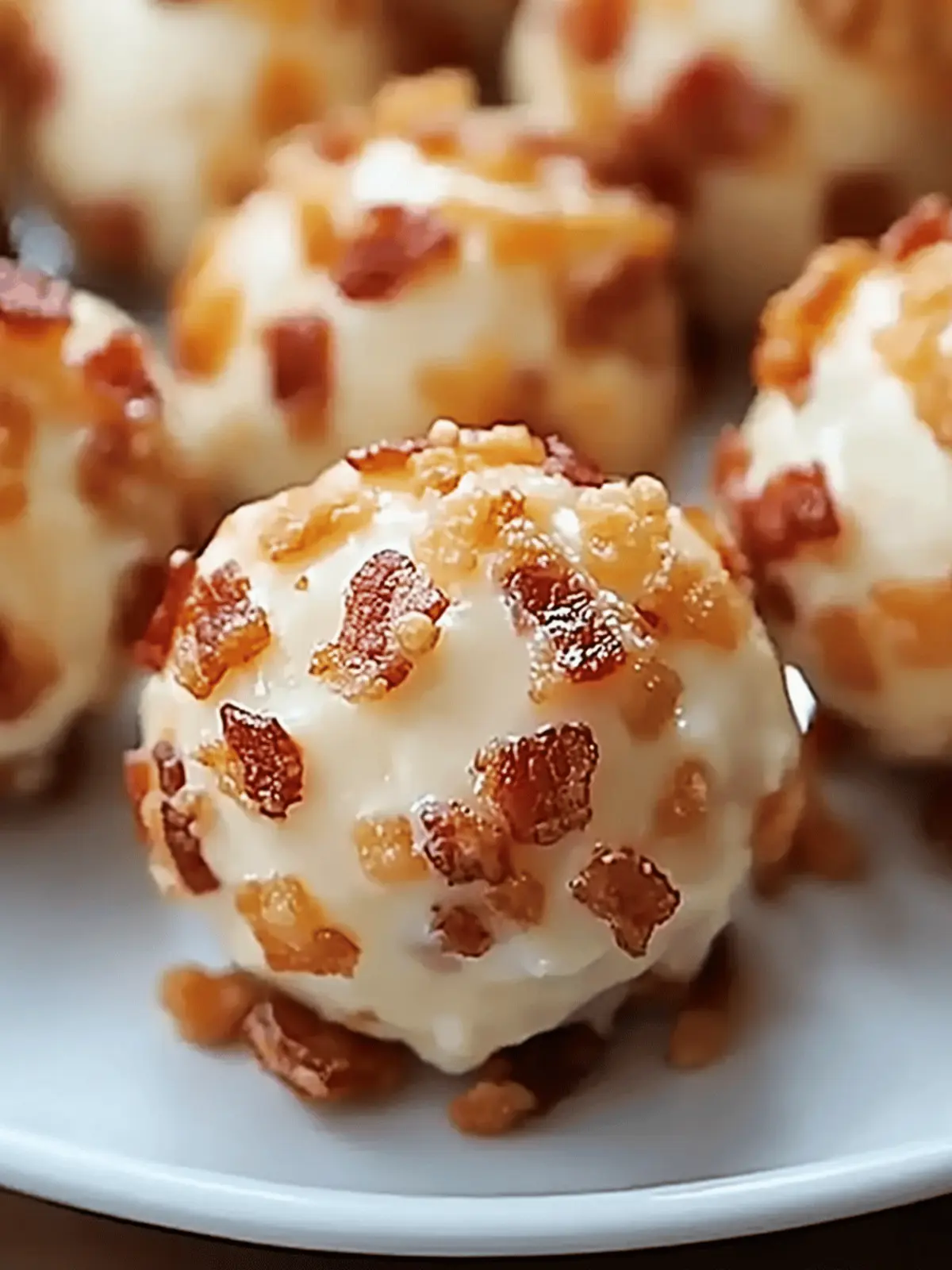 Mini Bacon Ranch Cheeseballs