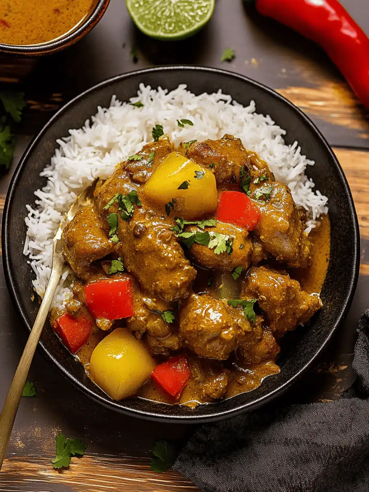 Authentic Jamaican Curry Chicken
