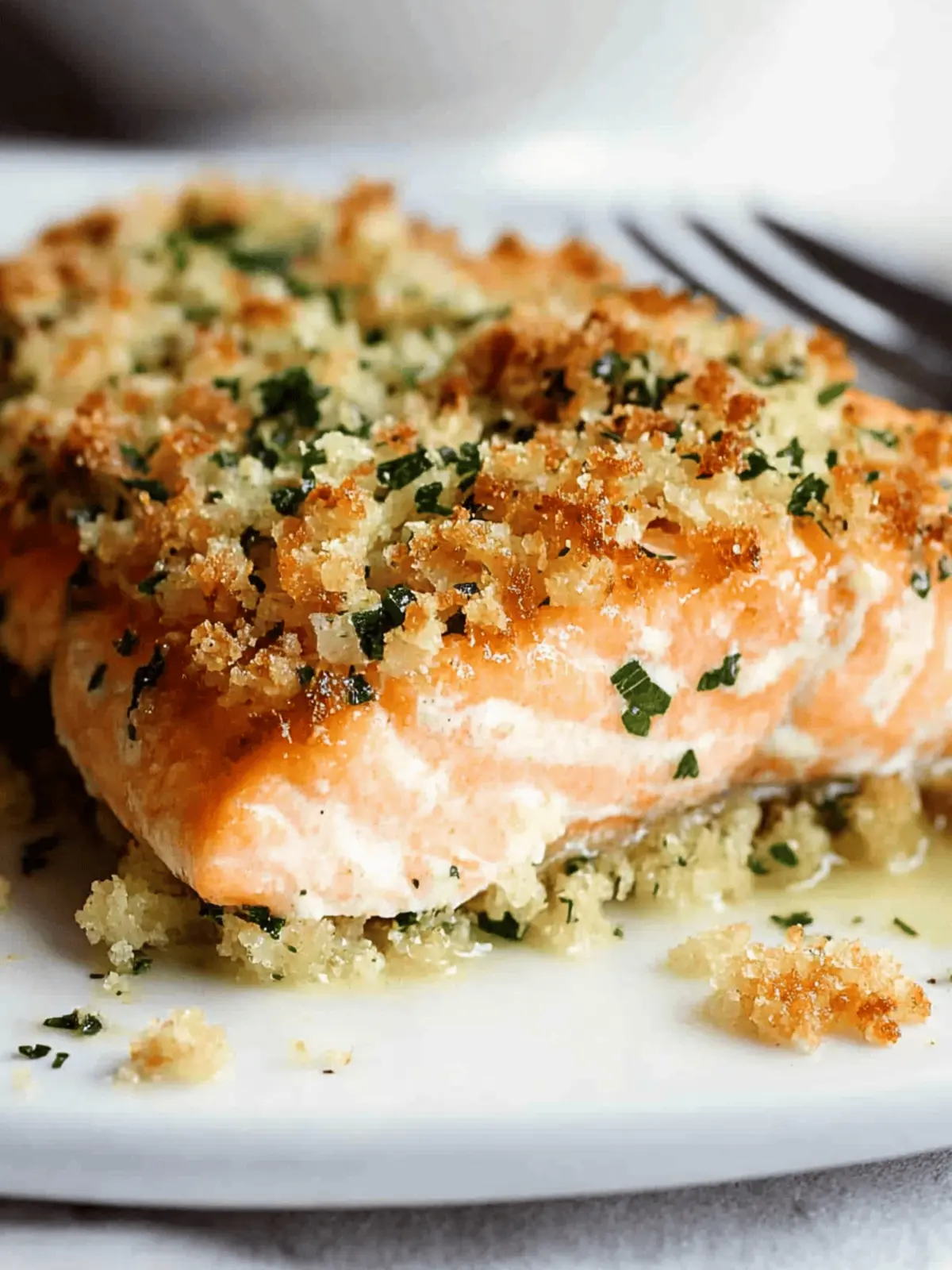 Panko Crusted Salmon