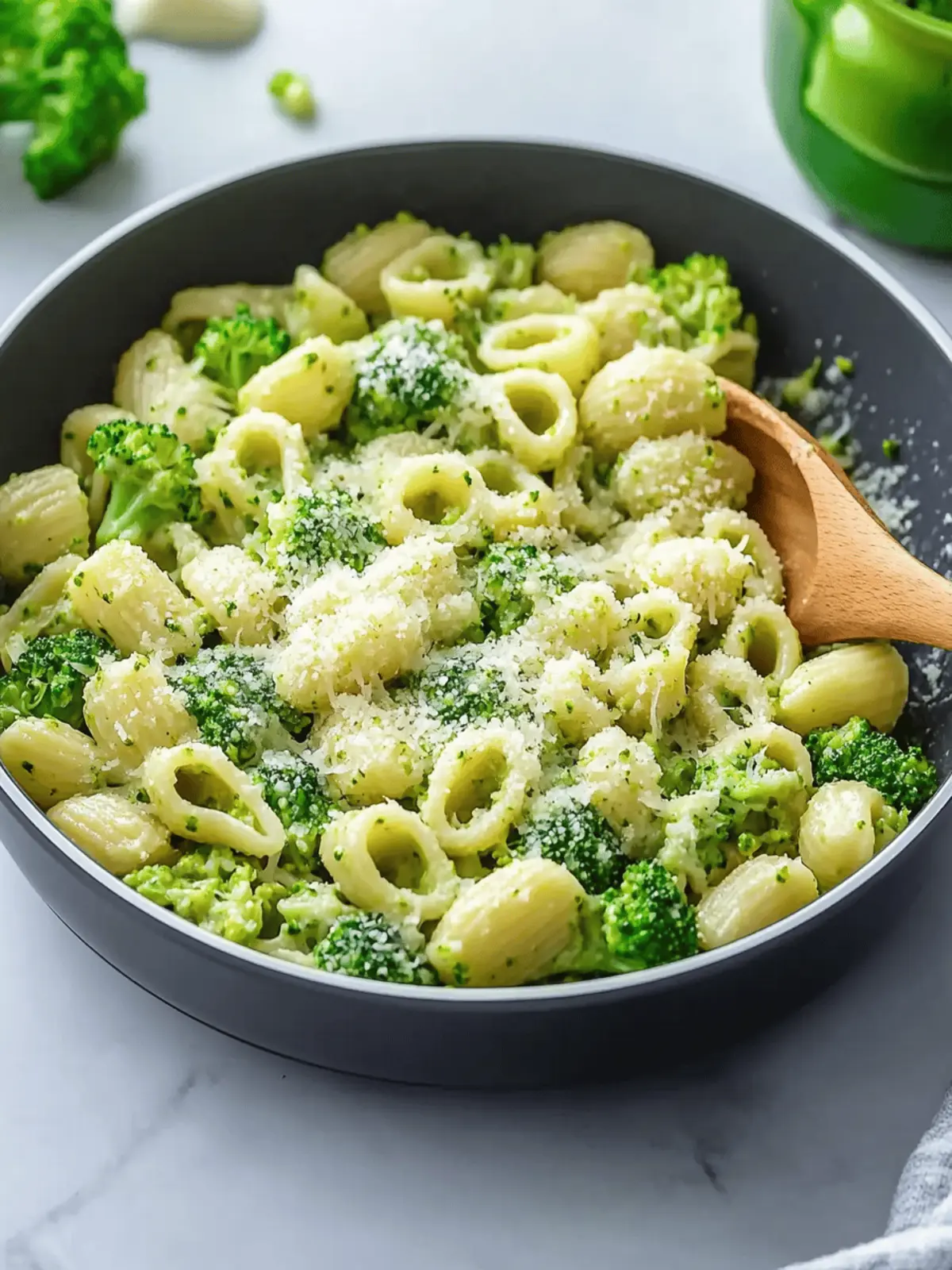 Light and Healthy Broccoli Pasta