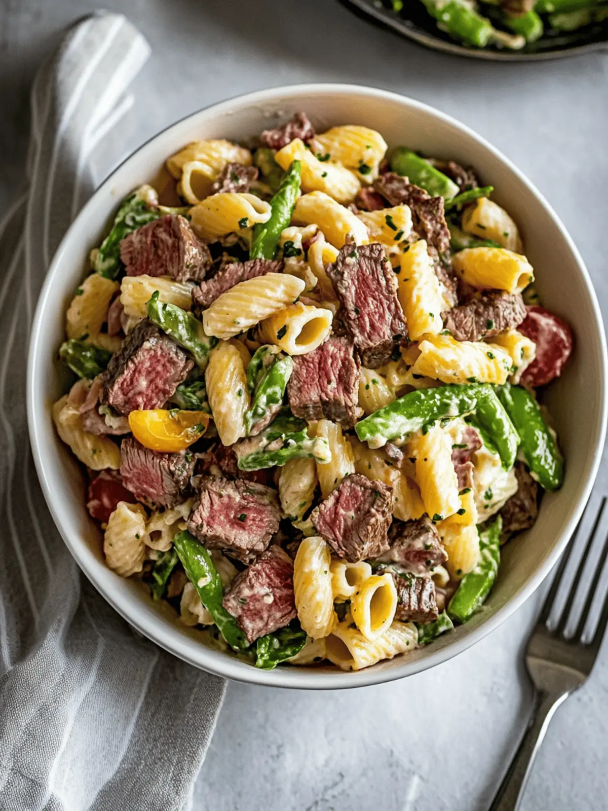 Steak Pasta Salad