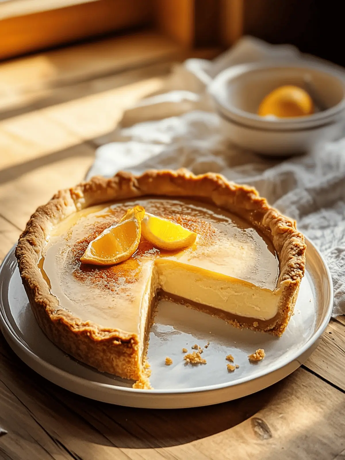 Golden Greek Honey Pie