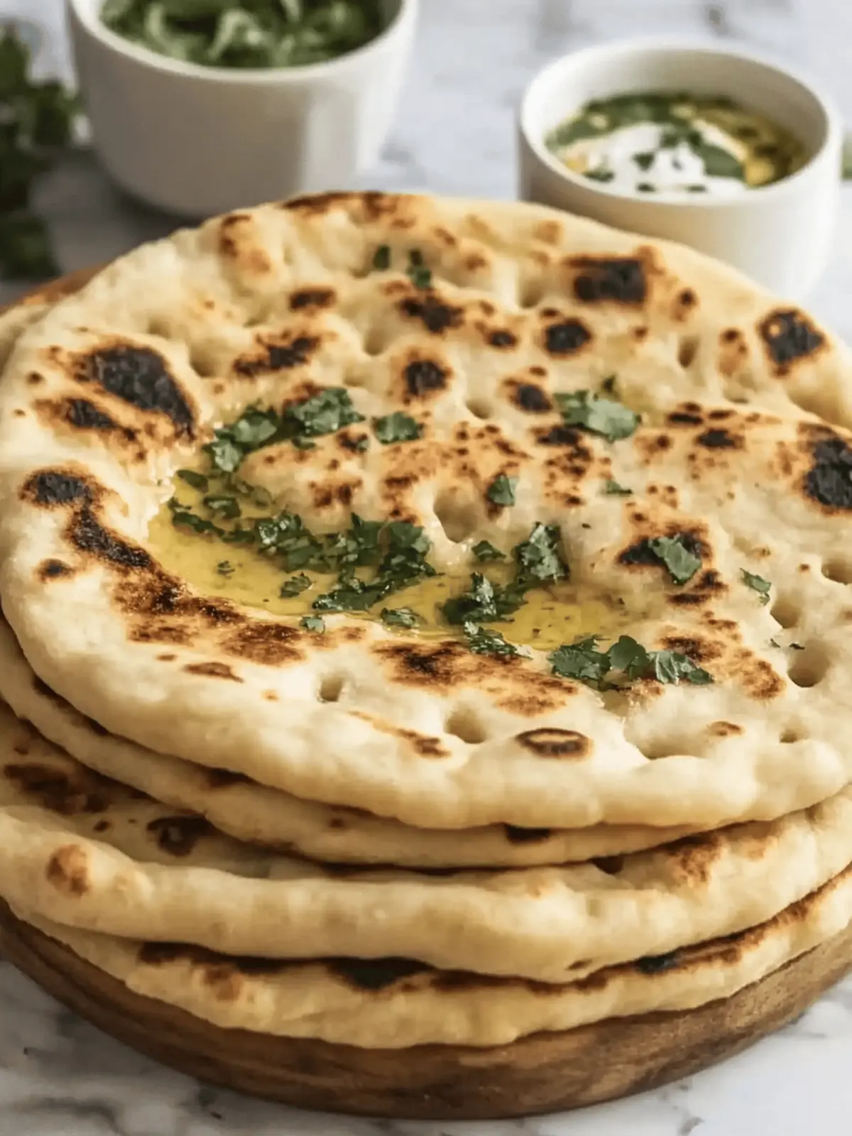 Cottage Cheese Garlic Naan