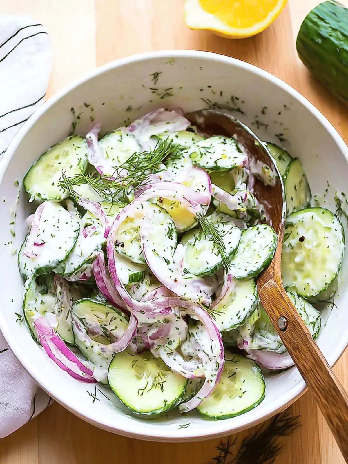 Greek Cucumber Salad