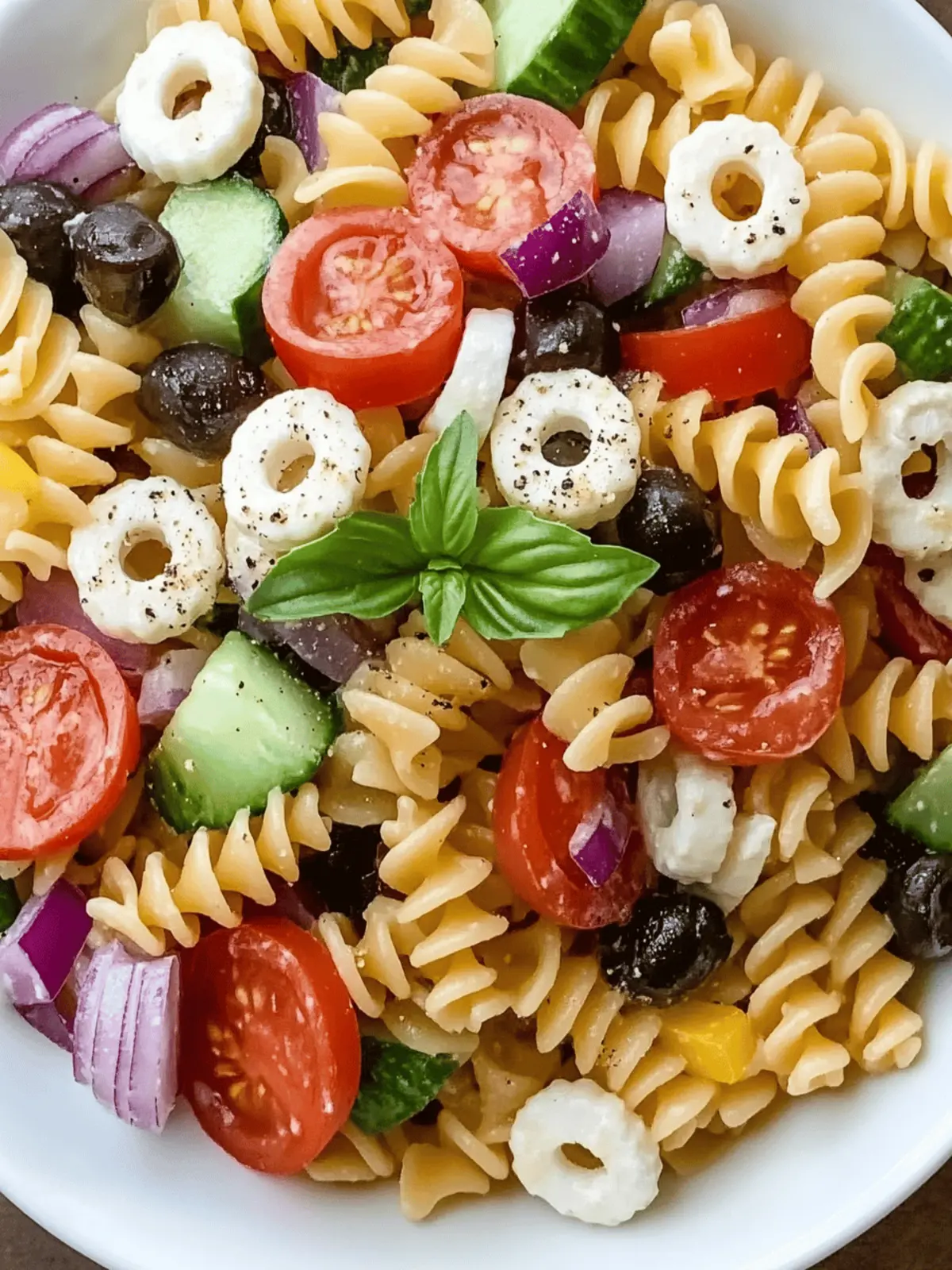 Tri Color Pasta Salad