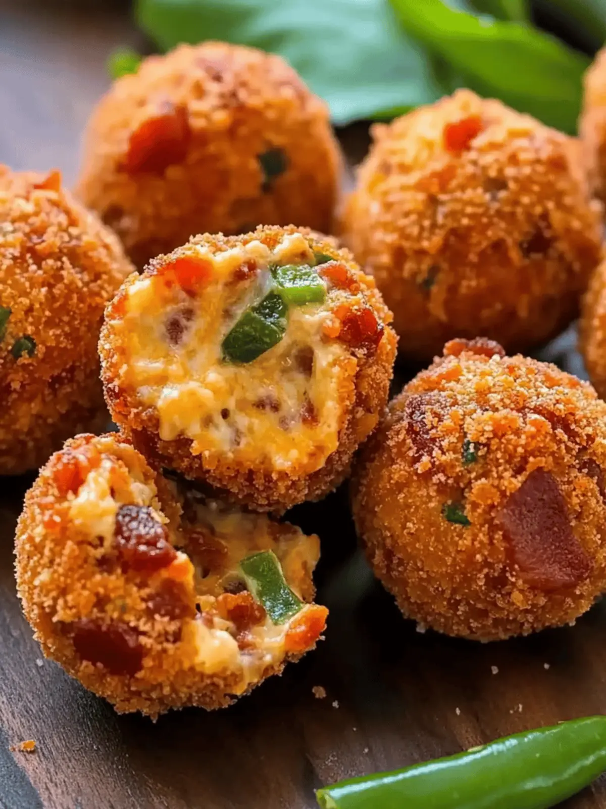 Bacon Jalapeño Popper Cheese Balls