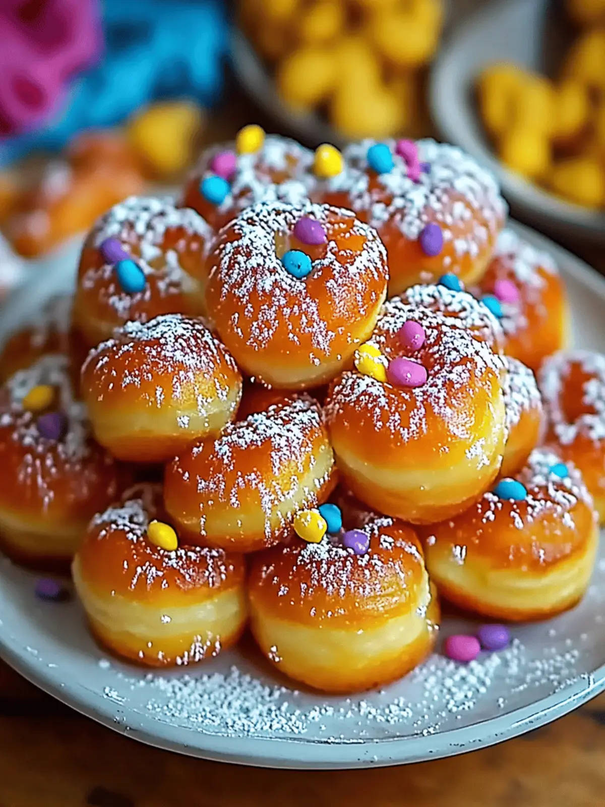 Funnel Cake Donut