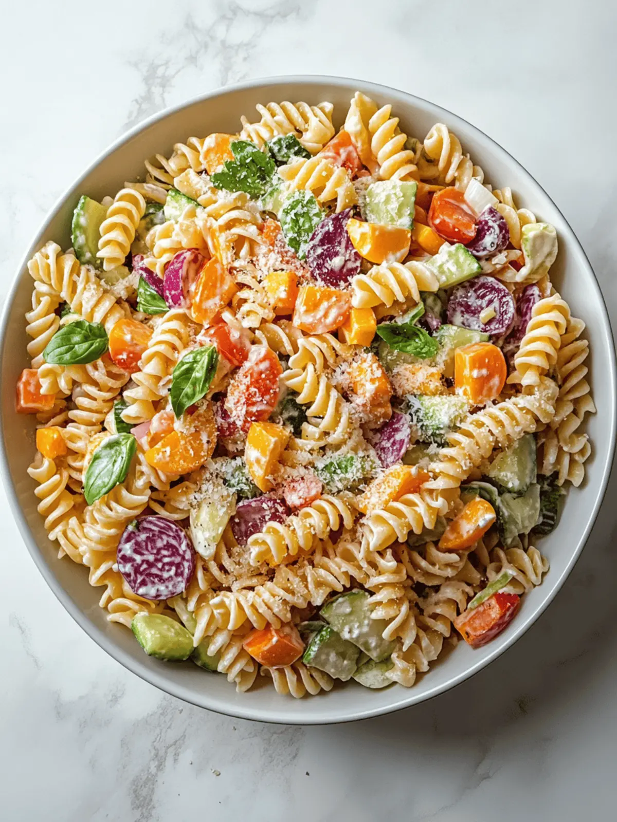 Pasta Salad With Vegetables