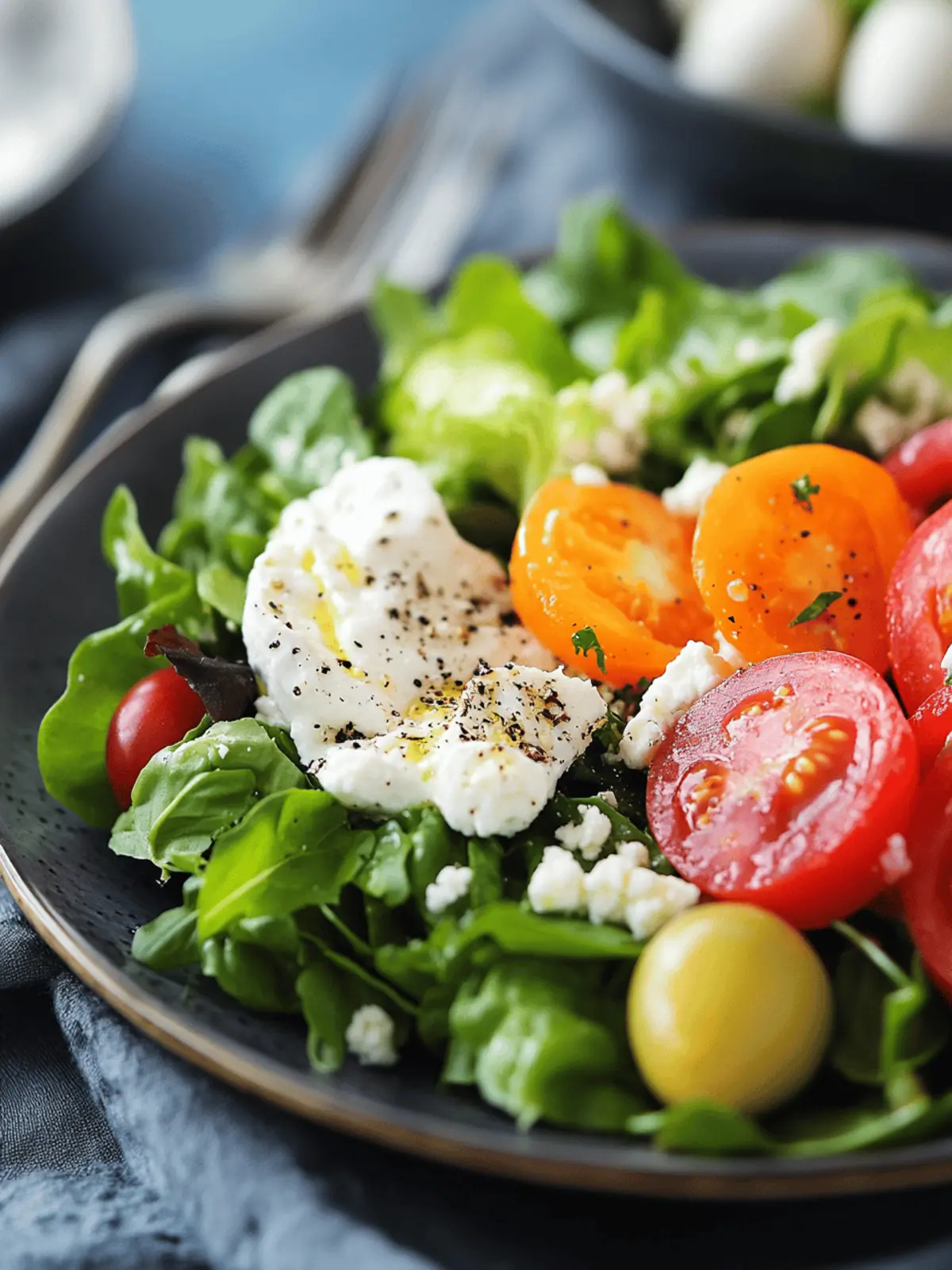 Easter Spring Salad with Goat Cheese