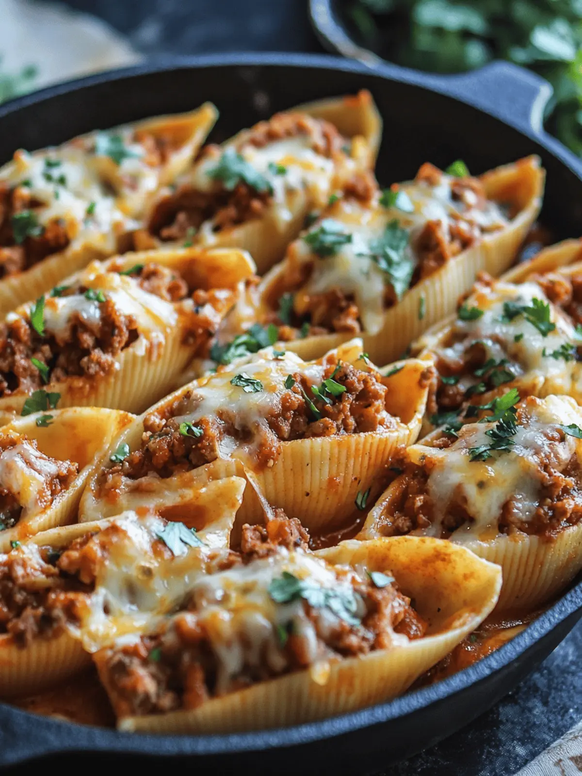 Taco Stuffed Shells