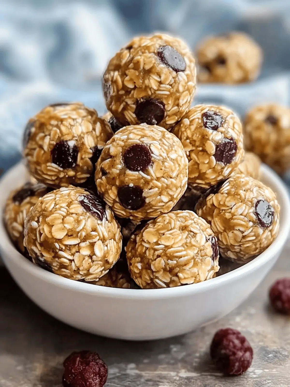 No Bake Energy Bites