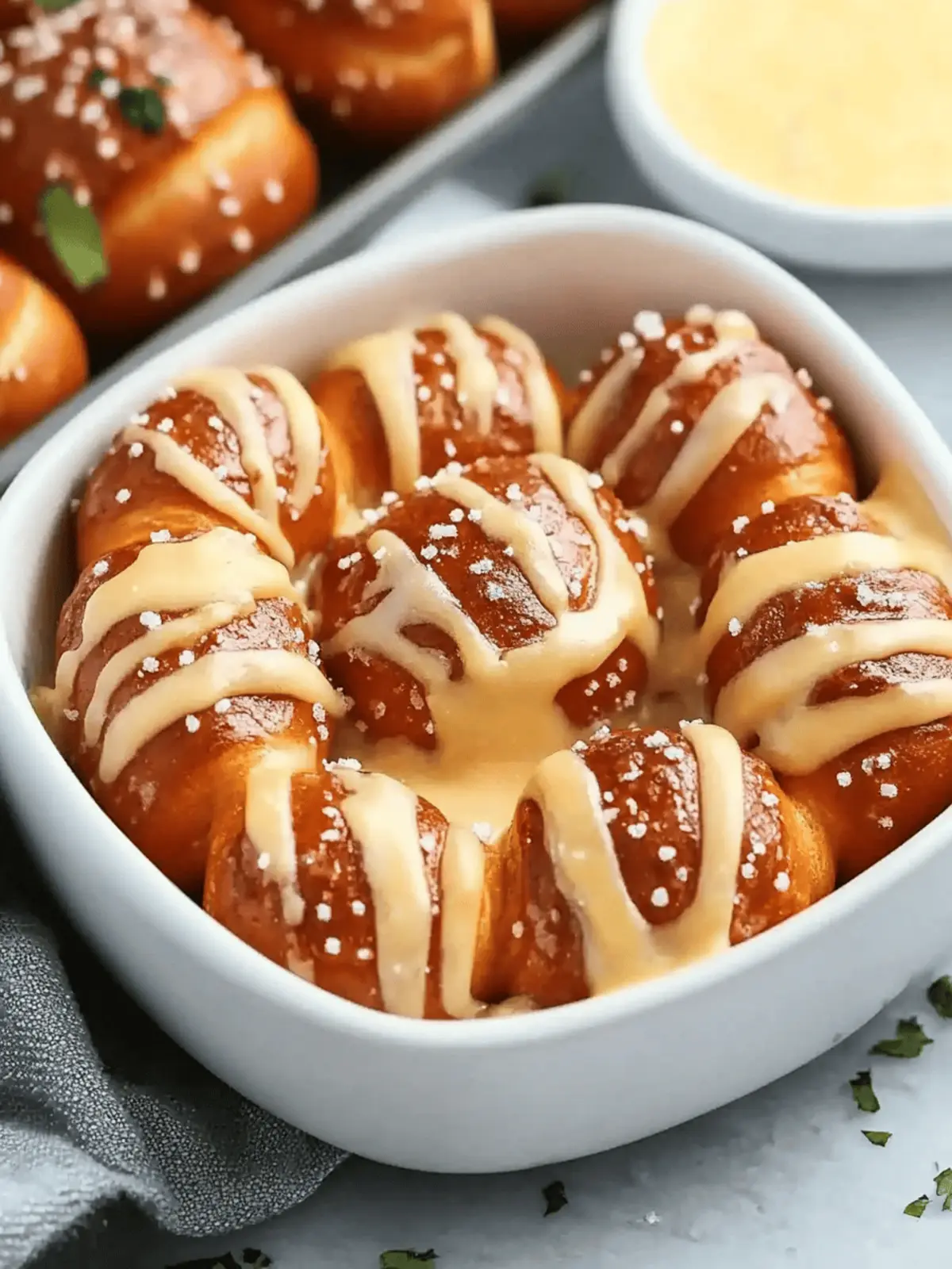 Pretzels and Cheese Dip