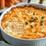 Cheesy Buffalo Chicken Dip with Canned Chicken