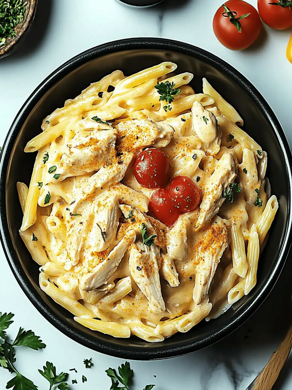 Crock Pot Creamy Cajun Chicken Pasta