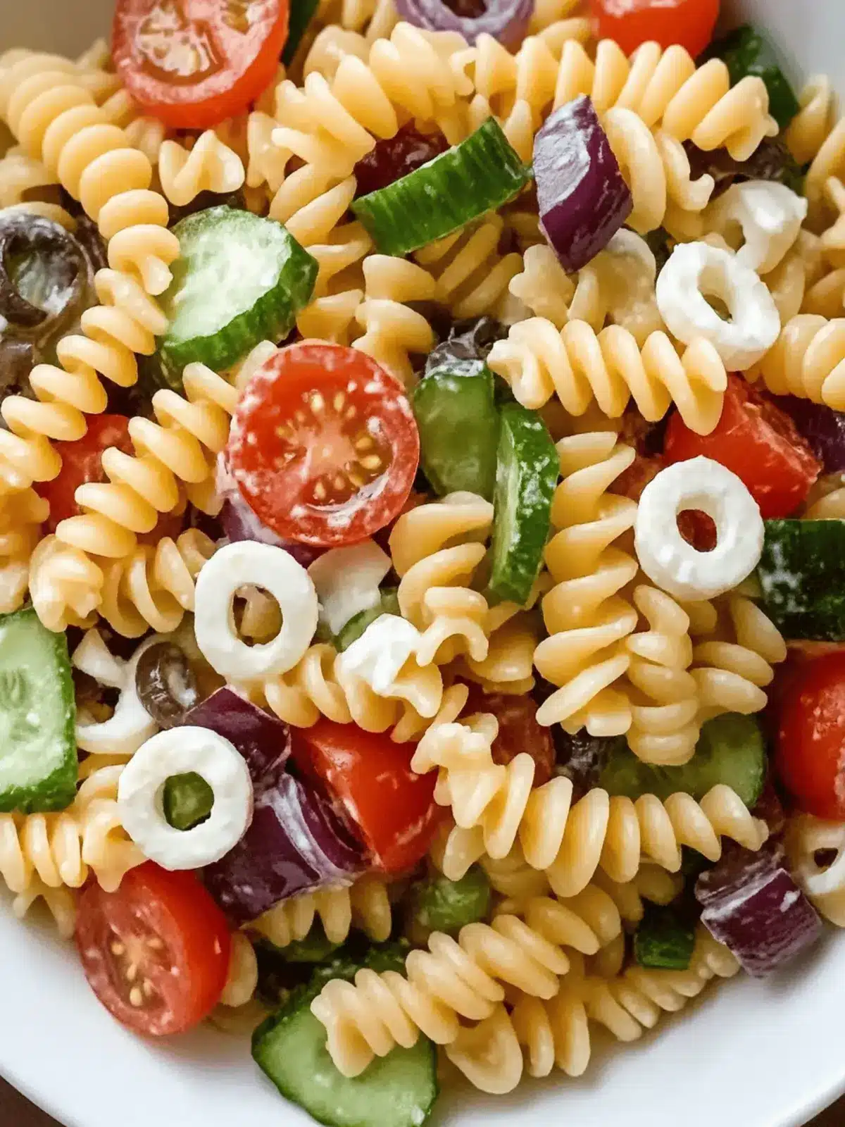 Tri Color Pasta Salad