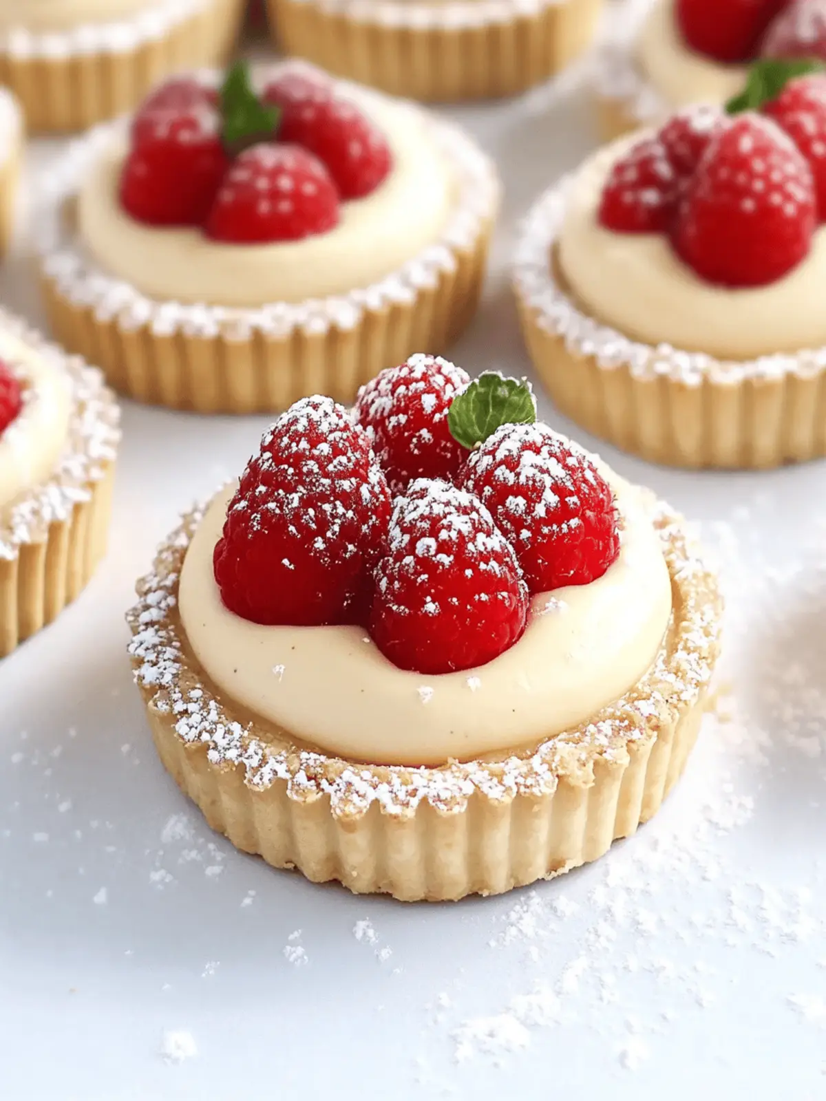 Rich White Chocolate Mousse Tart