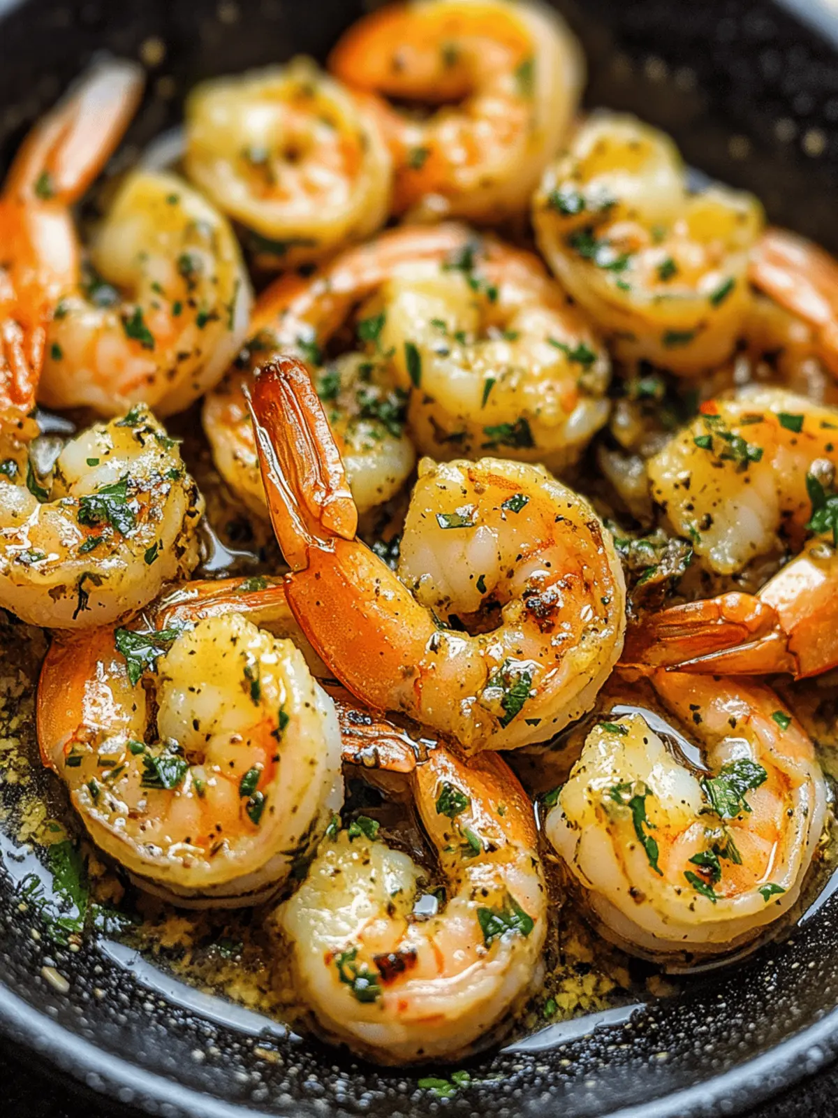 Garlic Butter Sautéed Shrimp