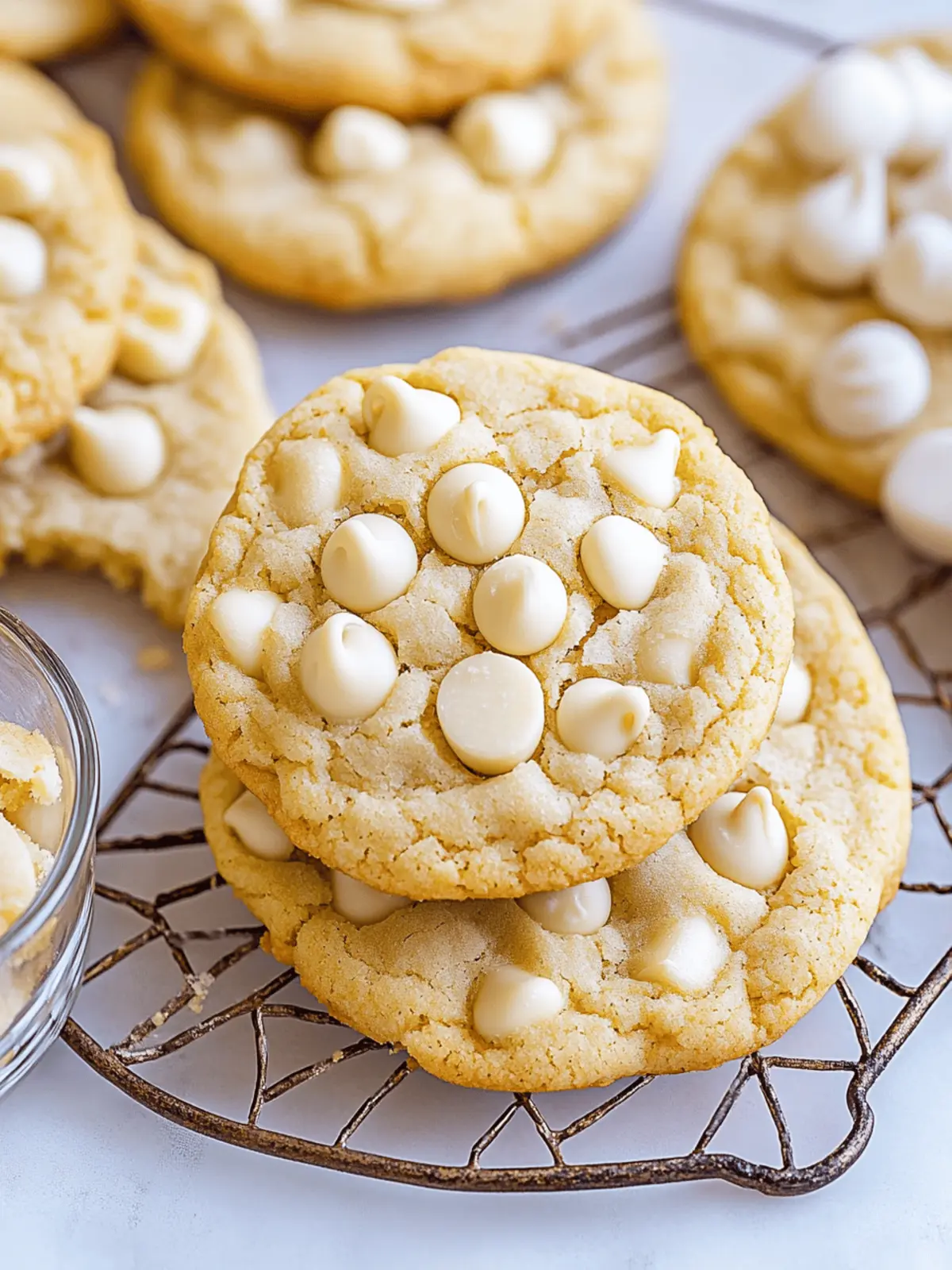 White Chocolate Chip Cookies