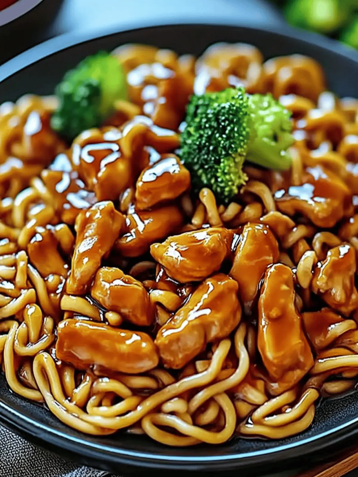 Chicken Teriyaki Noodles