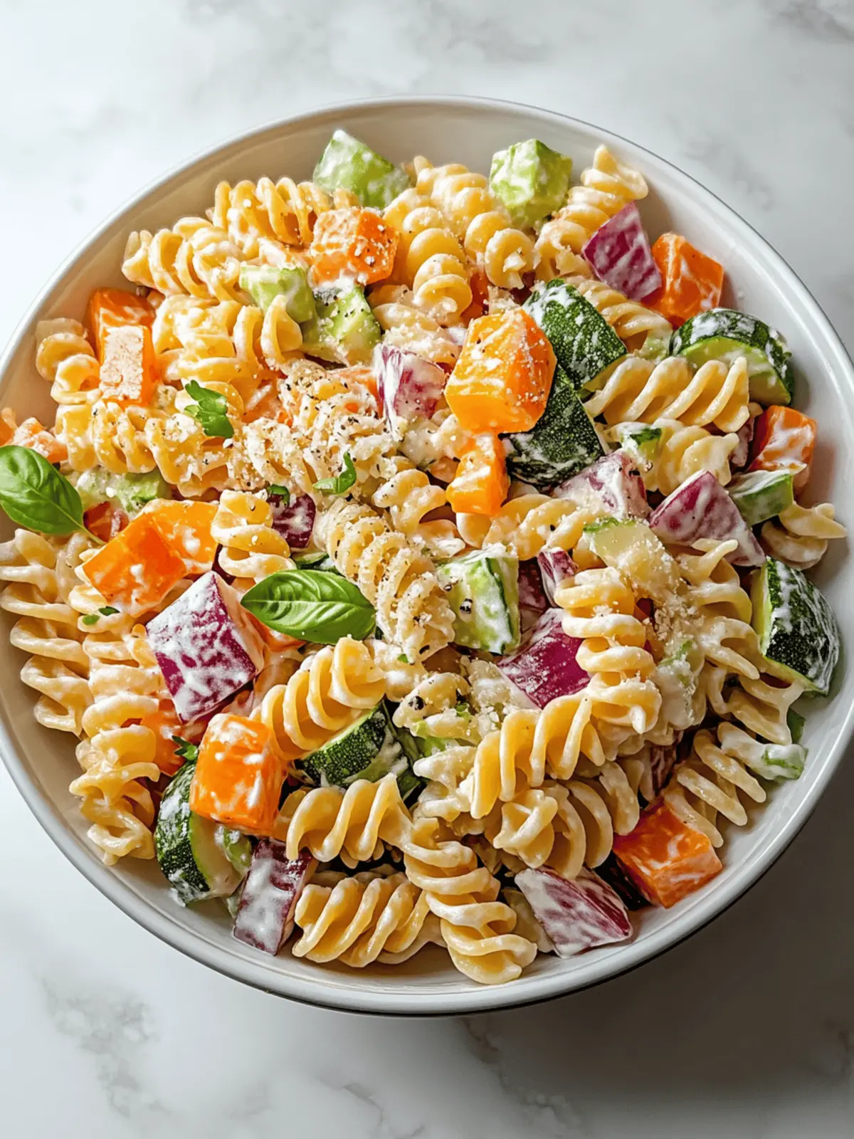 Pasta Salad With Vegetables