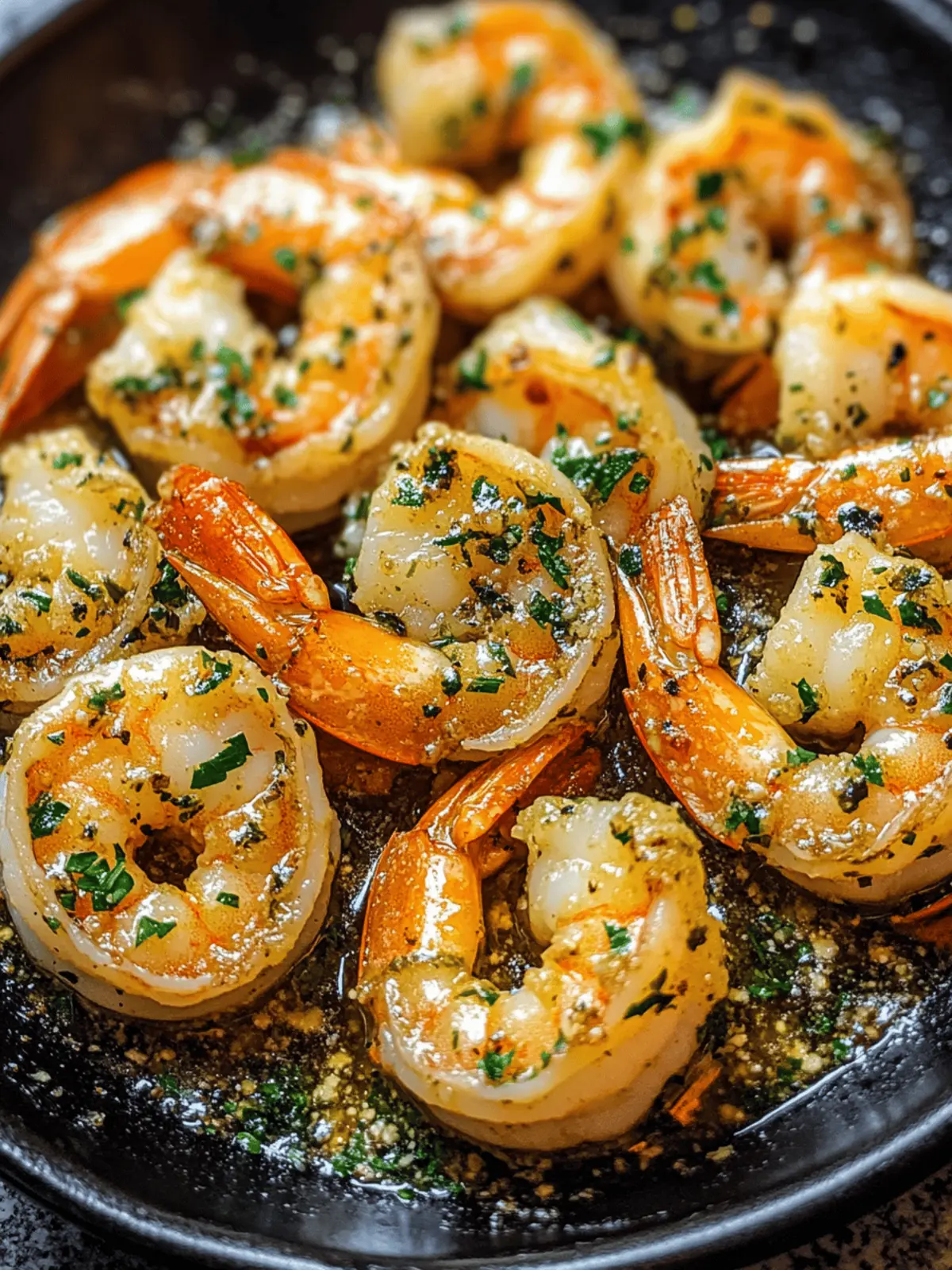 Garlic Butter Sautéed Shrimp