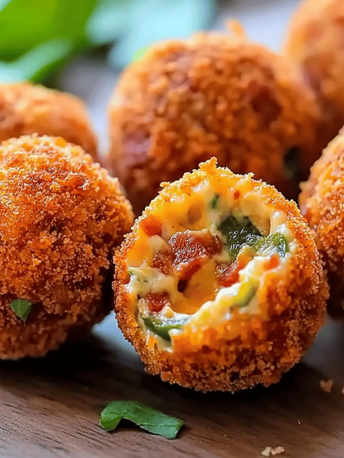 Bacon Jalapeño Popper Cheese Balls
