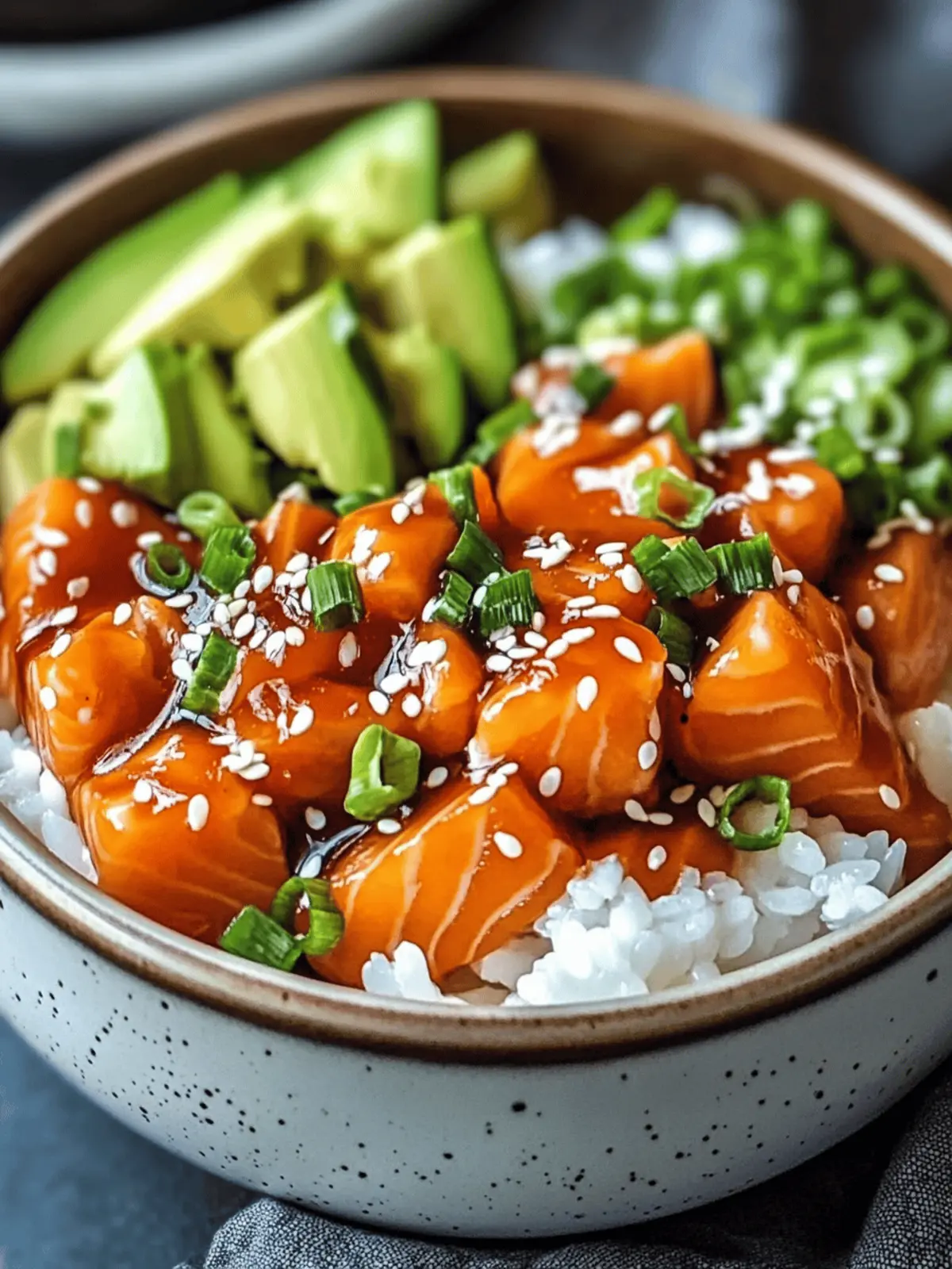 Crispy Salmon and Rice Bowl