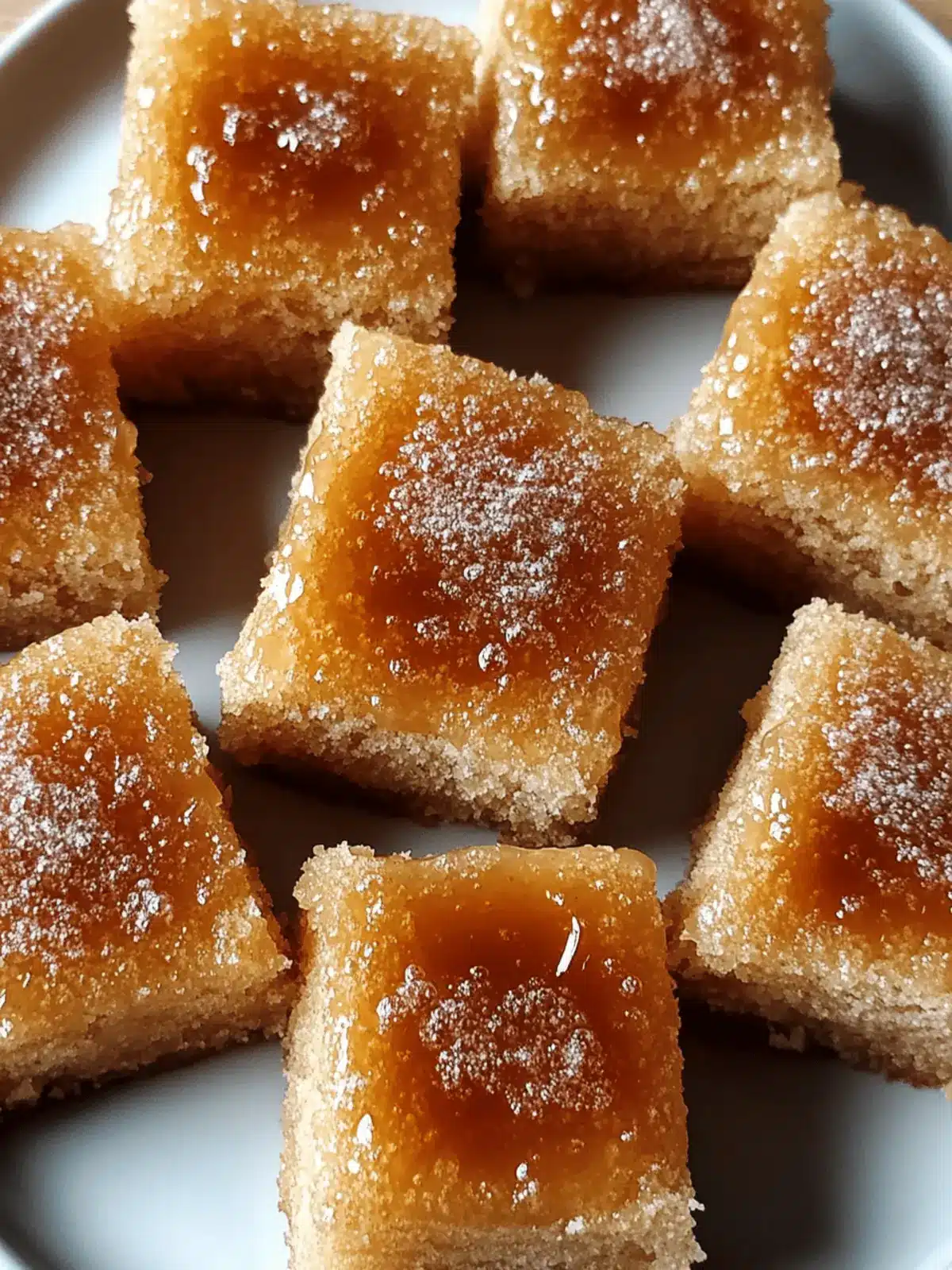 Soft Baked Maple Donut Bars