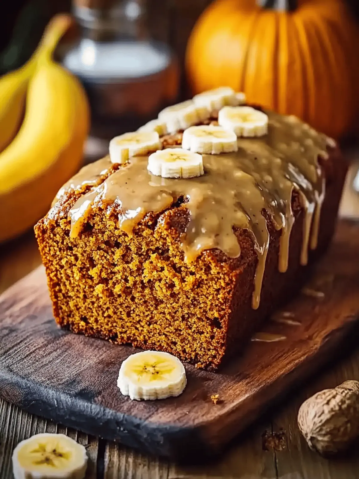 Pumpkin Banana Bread