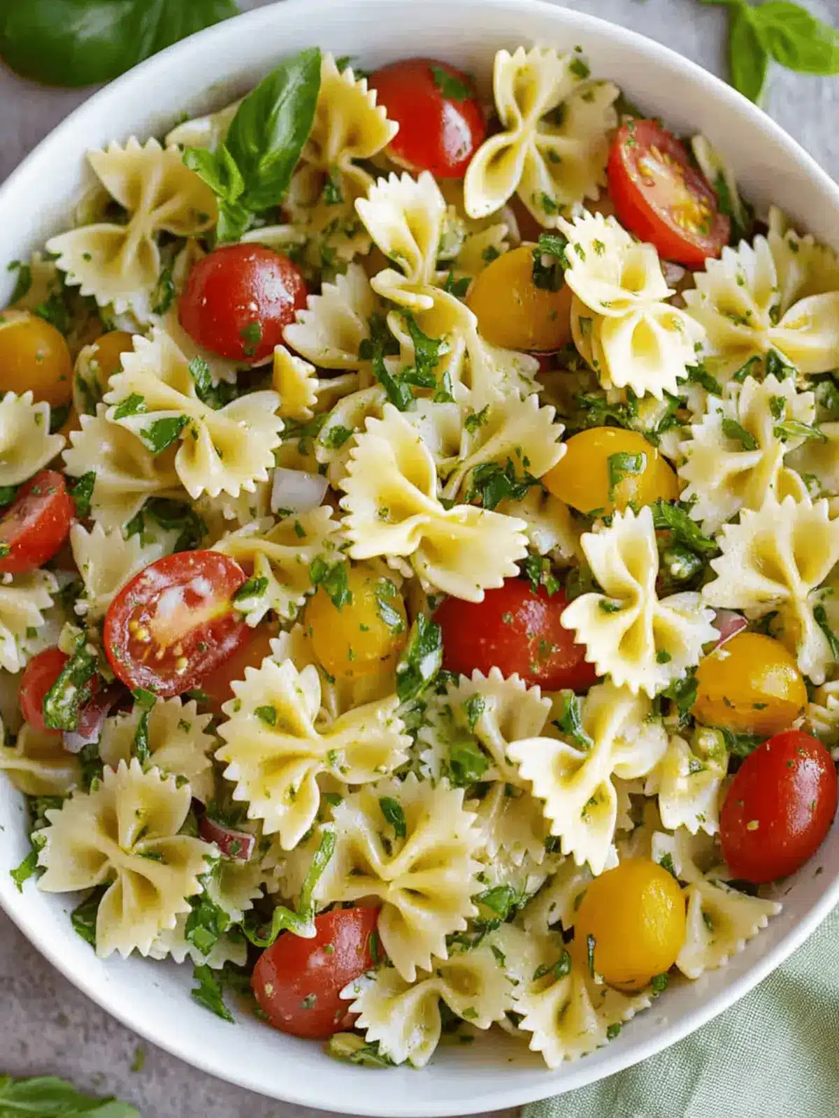 Bow Tie Pasta Salad