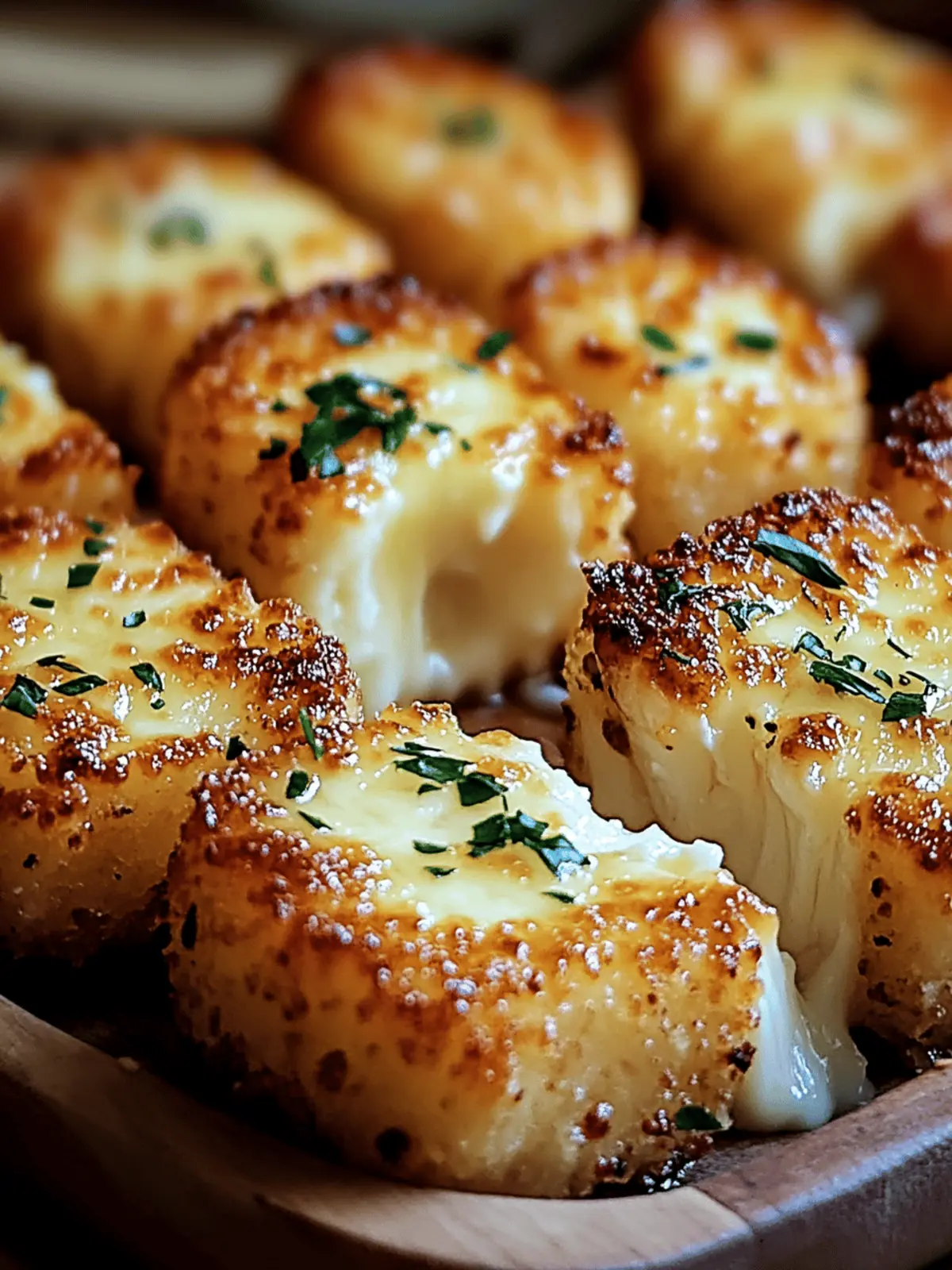 Cheesy Parmesan Mozzarella Bites