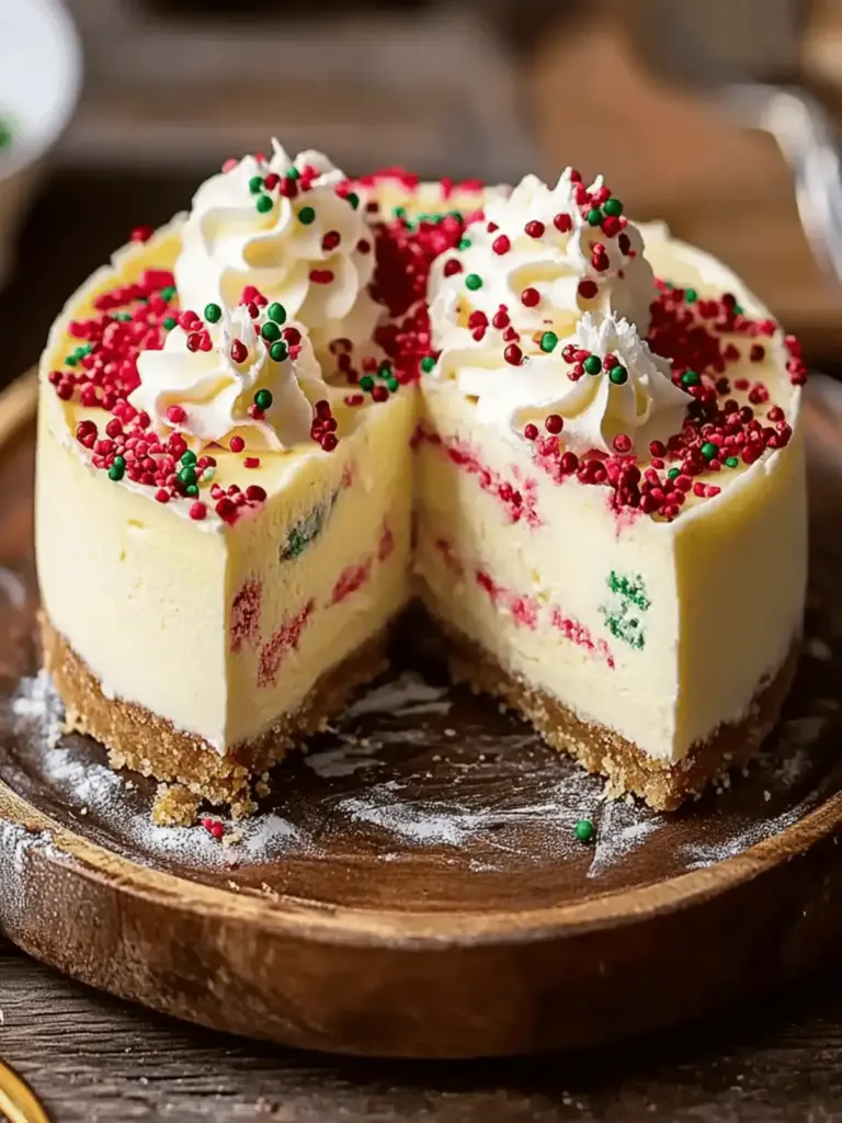 Sugar Cookie Cheesecake