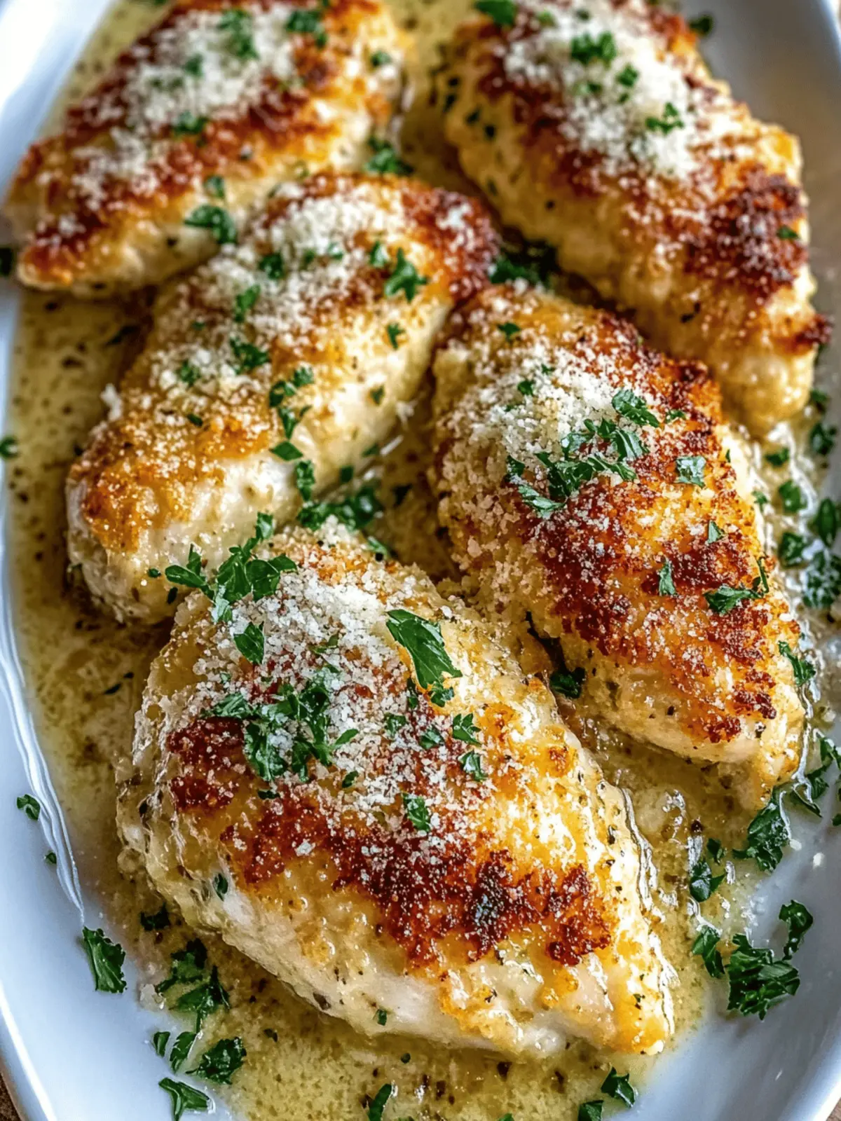 Garlic Parmesan Chicken Bake