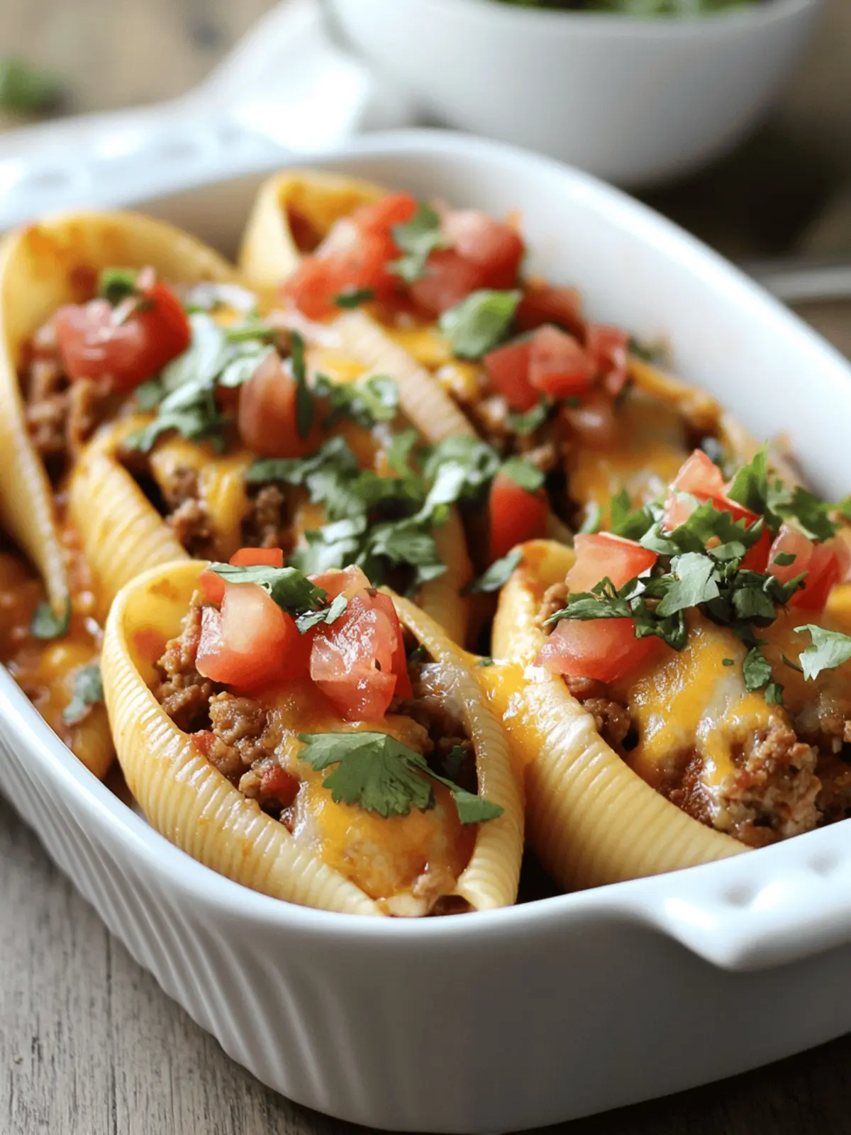 Taco Stuffed Shells