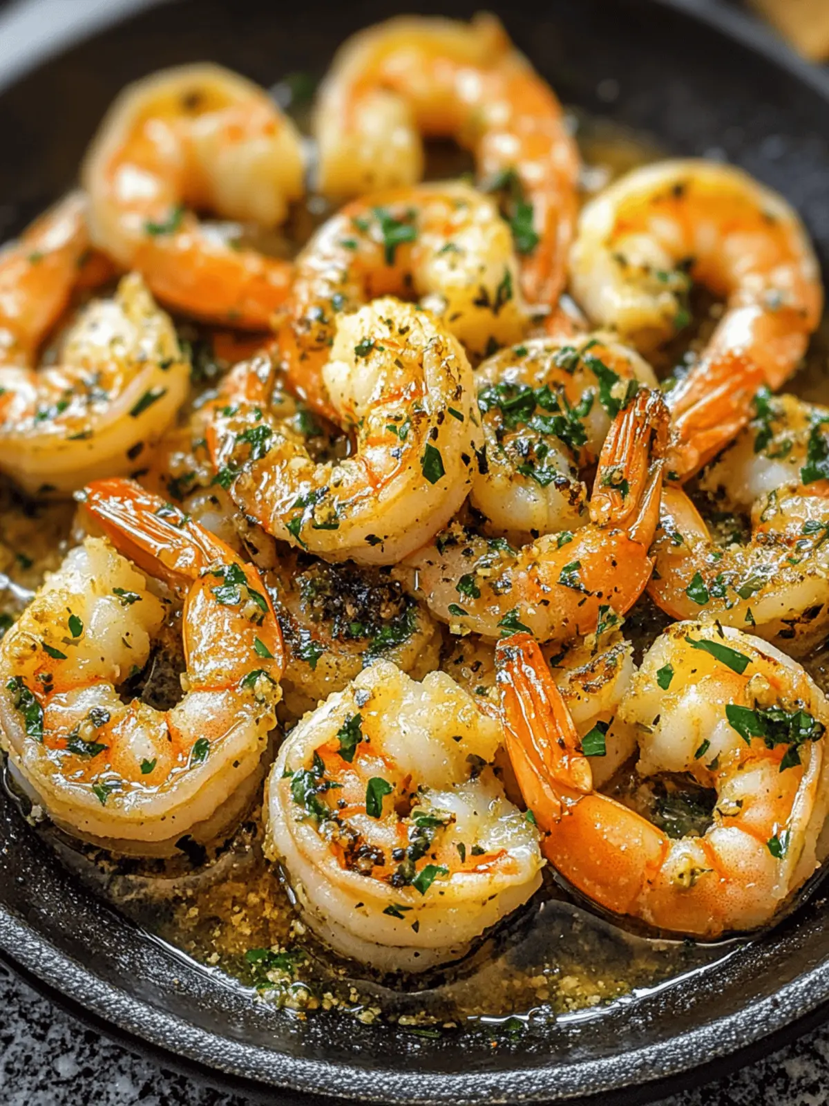 Garlic Butter Sautéed Shrimp