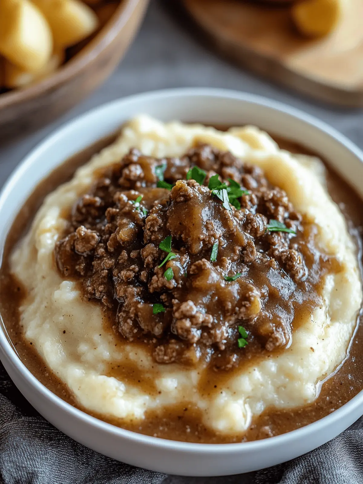 Ground Beef and Gravy