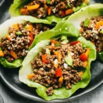 Asian-Style Ground Beef Lettuce Wraps