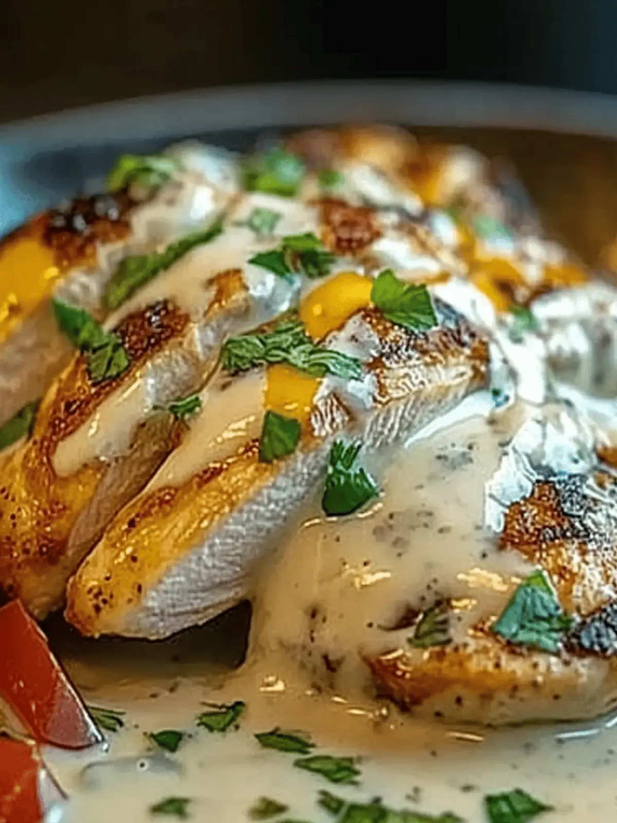 Mexican Chicken with Cheese Sauce