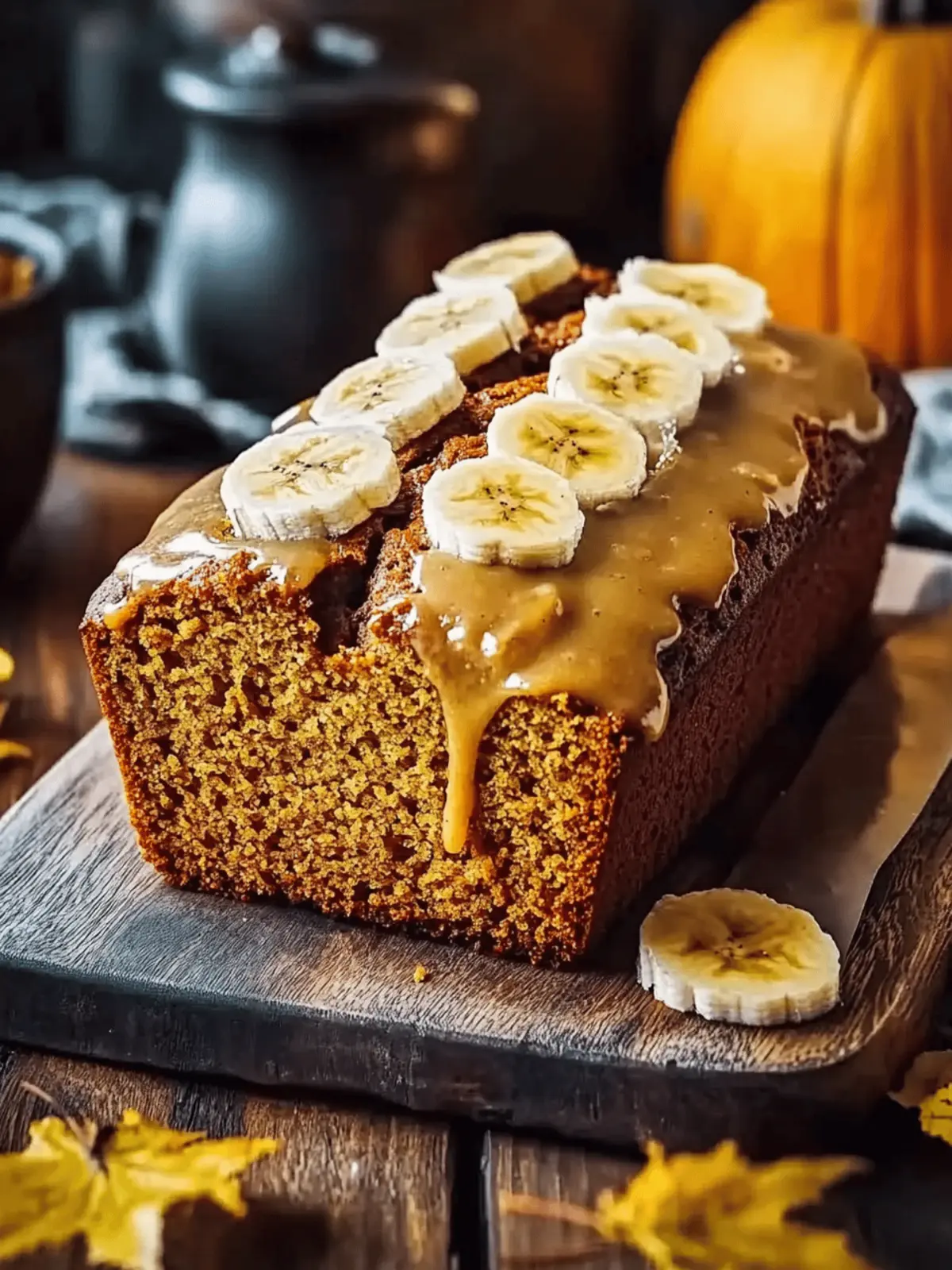 Pumpkin Banana Bread