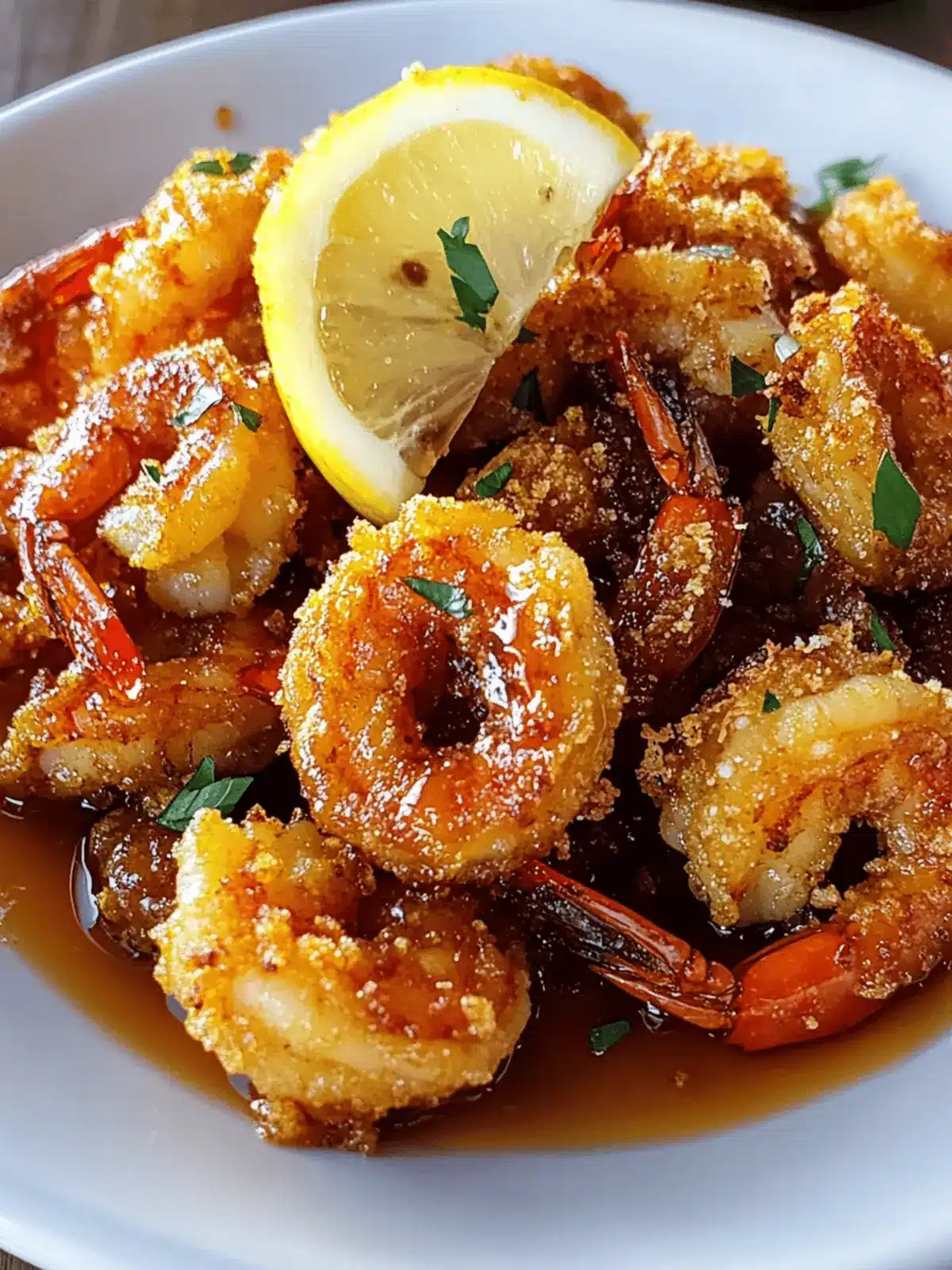 Hot Honey Fried Shrimp