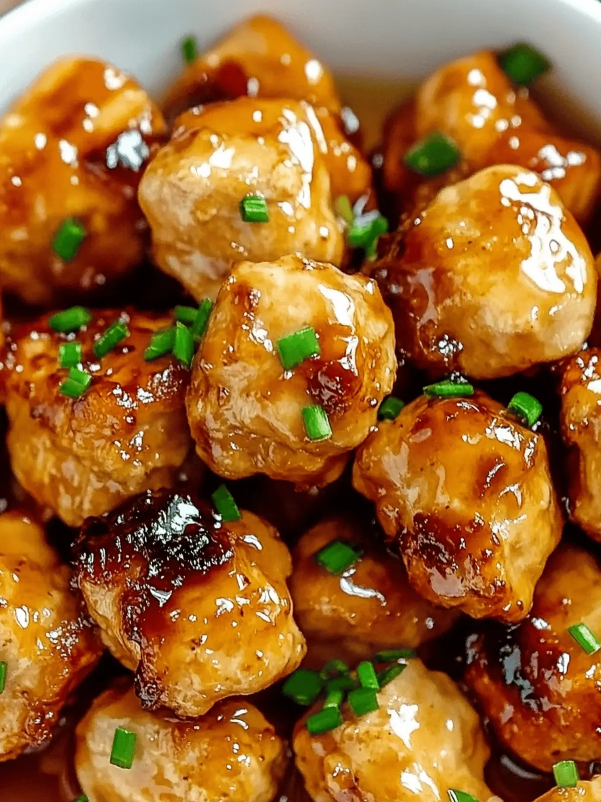 Honey Garlic Chicken Bites