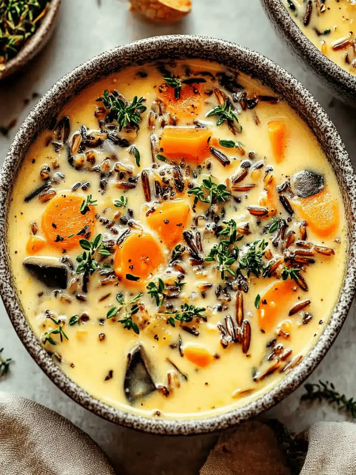 Autumn Wild Rice Soup