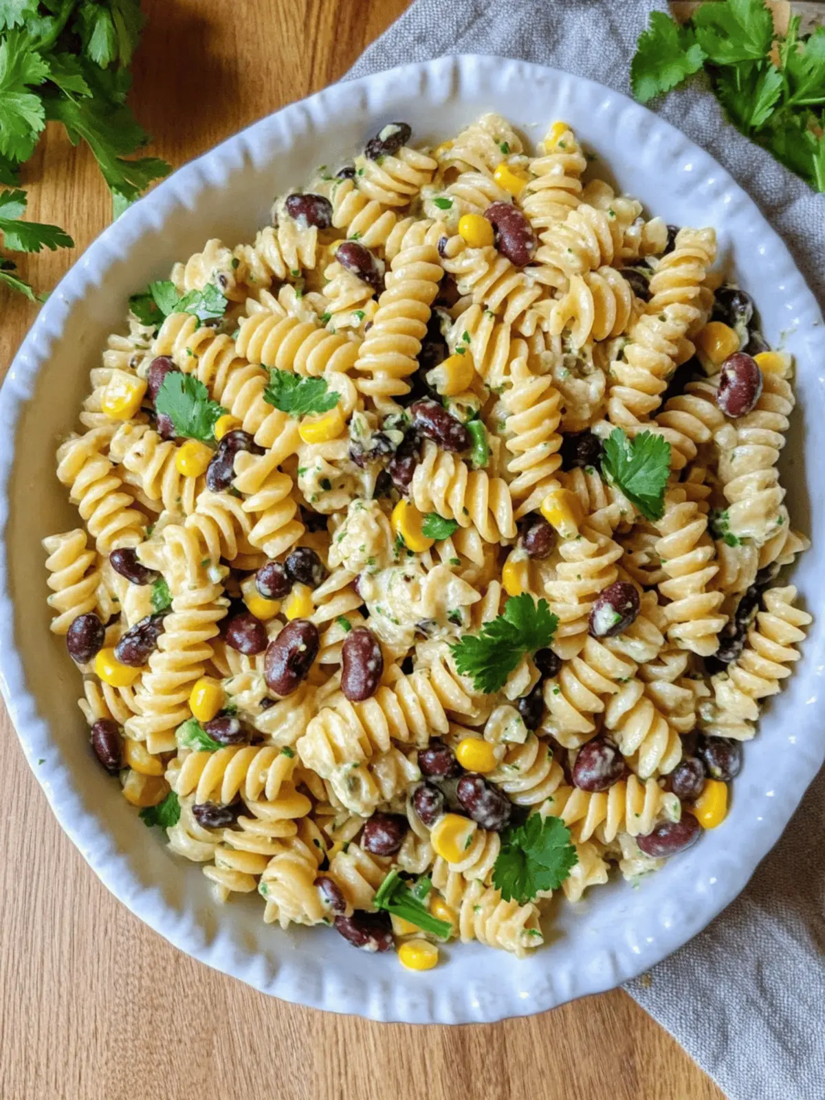 Black Bean and Corn Pasta Salad