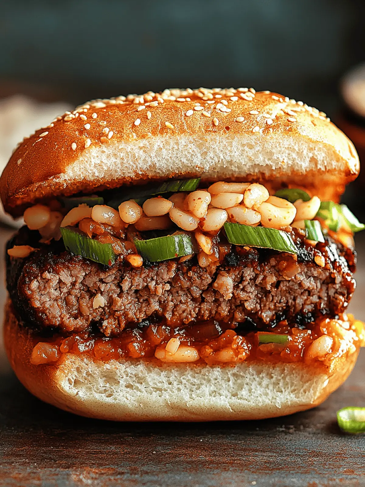 Bulgogi Meatloaf Sandwich