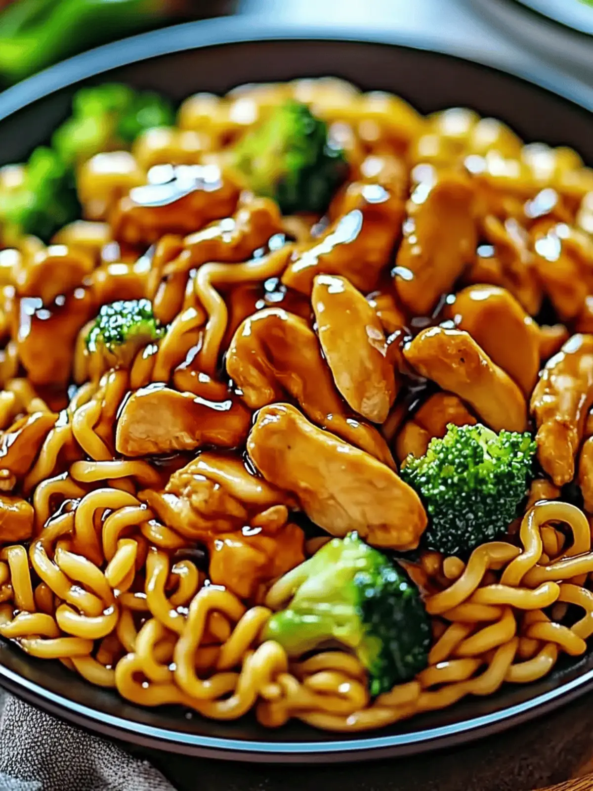Chicken Teriyaki Noodles
