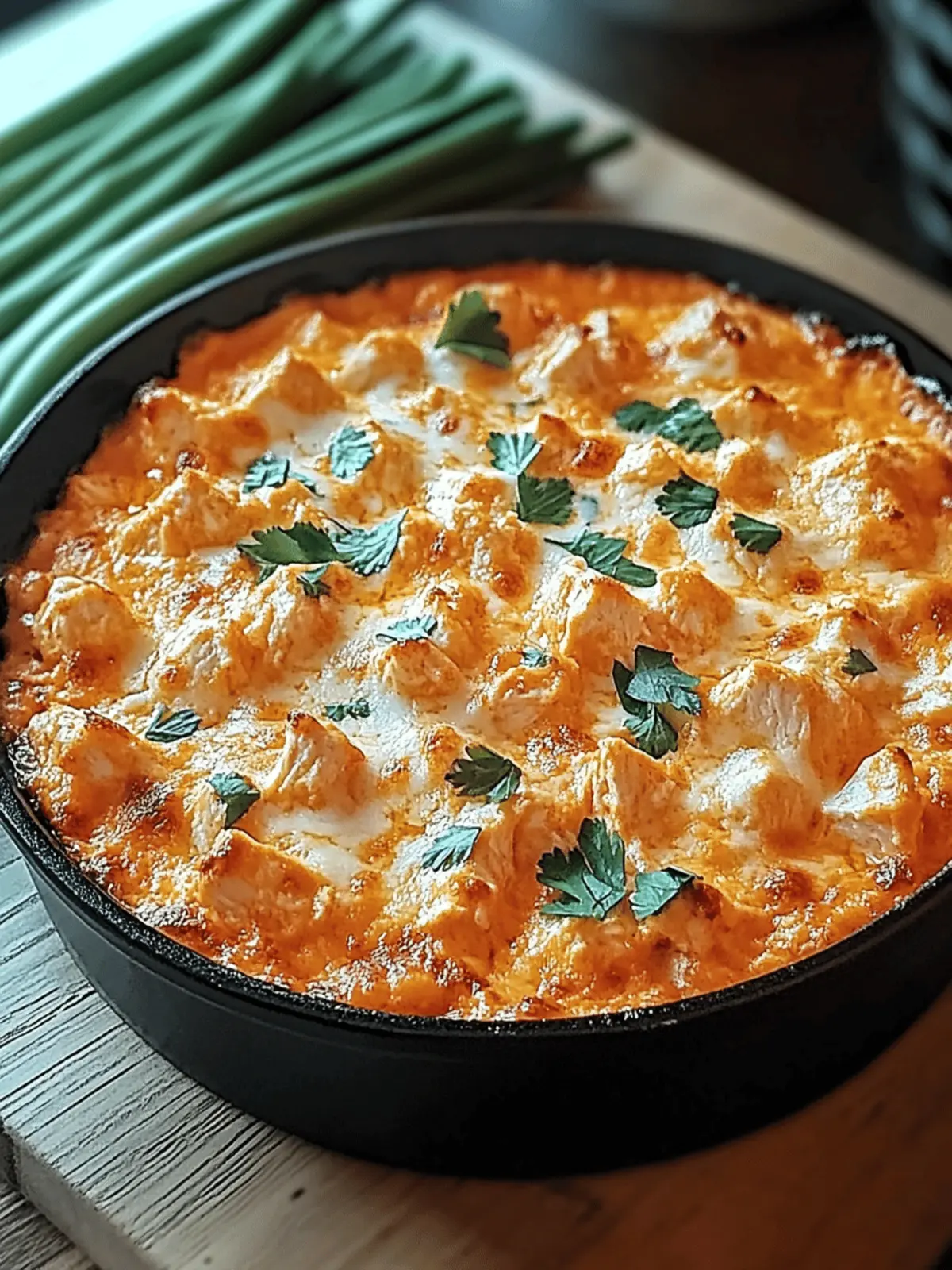 Buffalo Chicken Dip with Cream Cheese