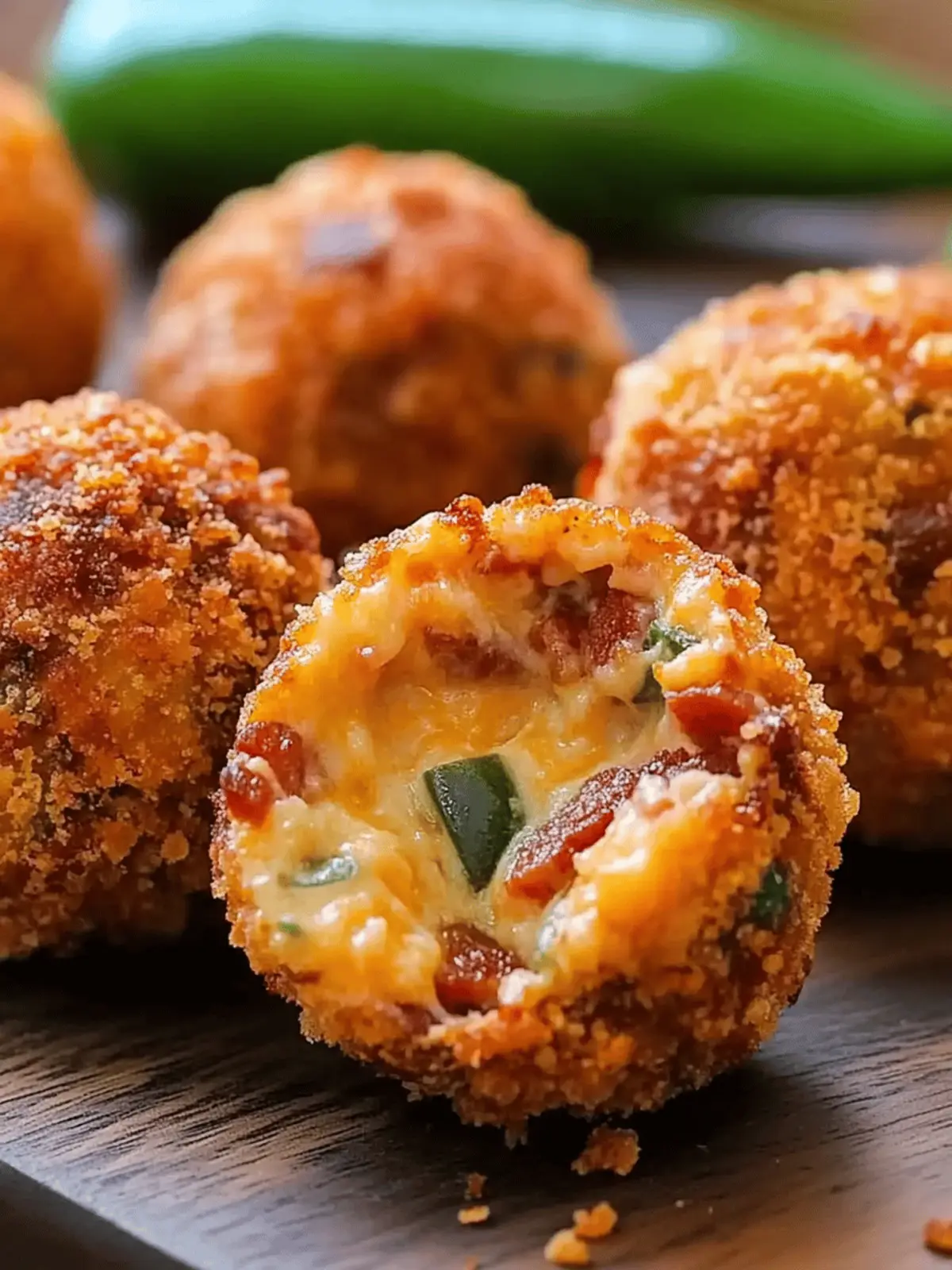 Bacon Jalapeño Popper Cheese Balls