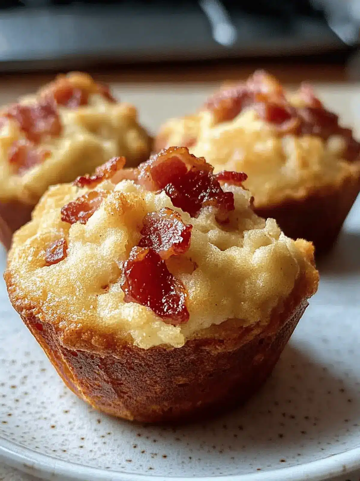 Maple Bacon Pancake Muffins